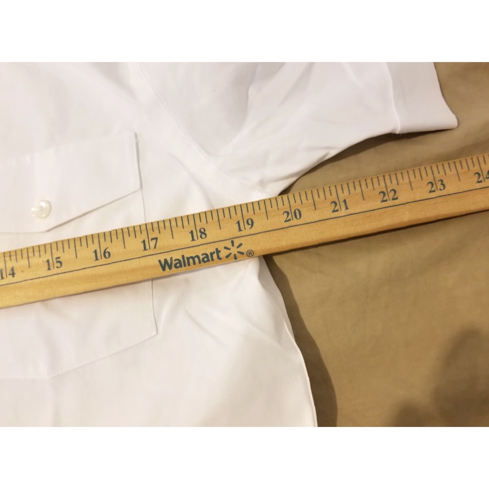 Brooks Brothers VINTAGE Brooks Brothers NetJets Dress Shirt Mens Short Sleeve 15.5 White Button Shirt Size 42R - 6 Thumbnail
