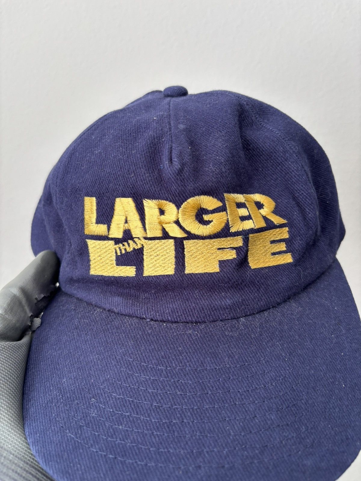 Vintage Vintage 1996 ‘Larger Than Life’ Movie Promo Hat Size ONE SIZE - 4 Thumbnail