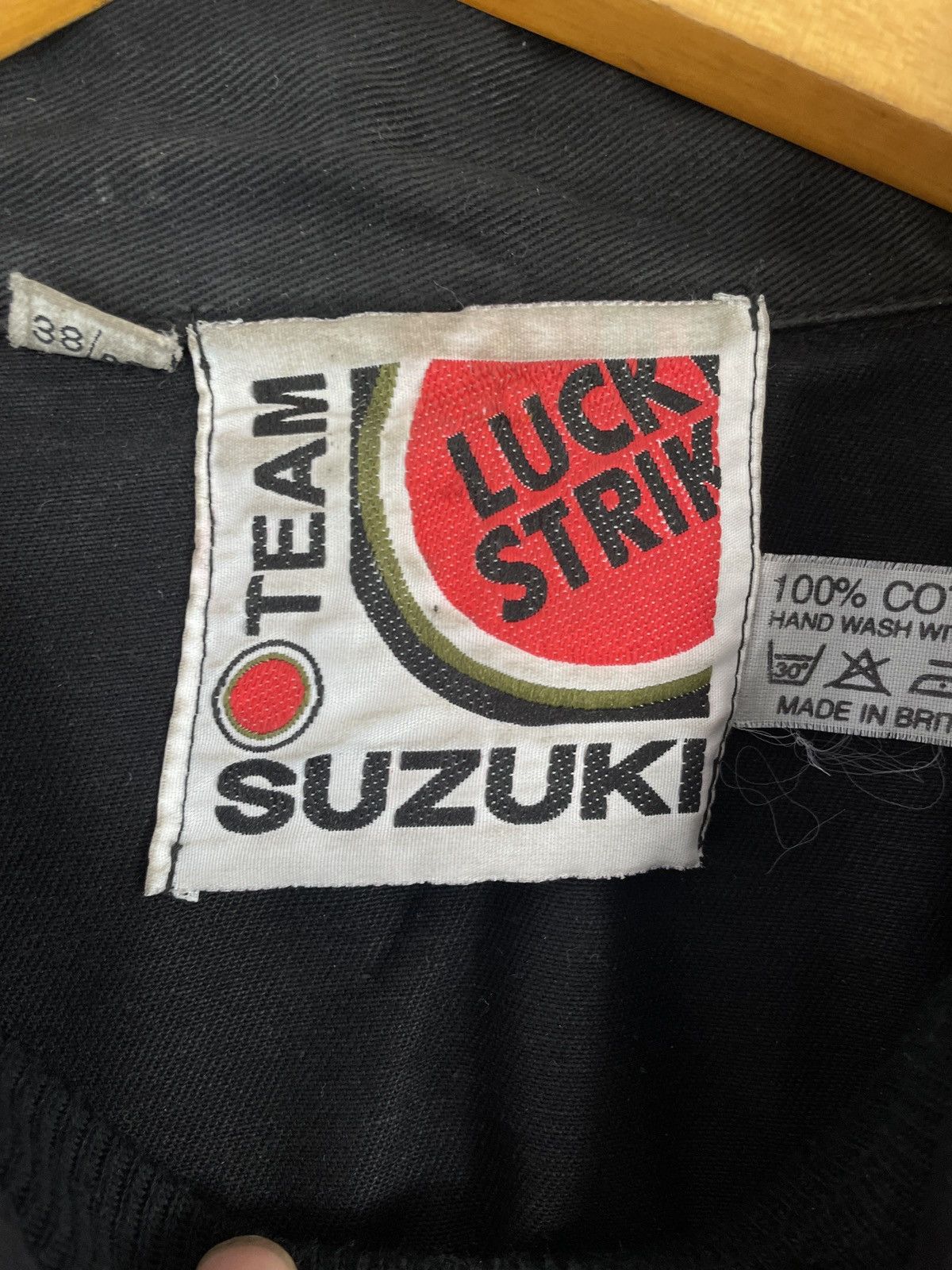 Other 1980's Suzuki Drill Top Kevin Scwhantz Lucky Strike Team Size US M / EU 48-50 / 2 - 4 Thumbnail