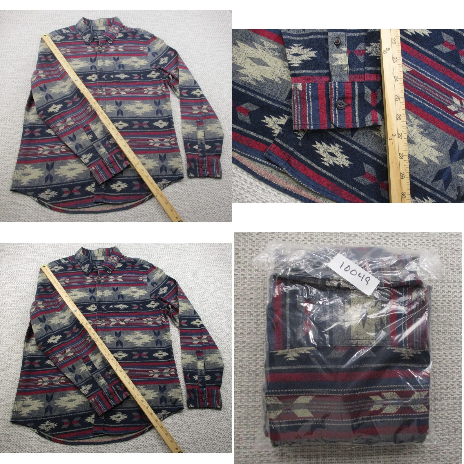 American Eagle Outfitters American Eagle Shirt Mens Large Southwest Aztec Pattern Button Up Casual Size US L / EU 52-54 / 3 - 9 Thumbnail