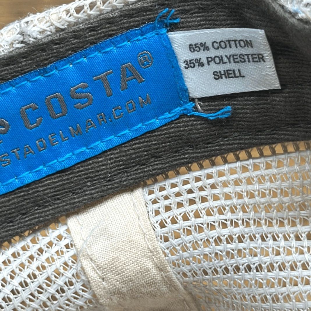 Costa Del Mar Costa Del Mar Trucker Hat Unisex Adult Baja Stripe Hat Blue Multicolor One Size Men Size ONE SIZE - 8 Thumbnail