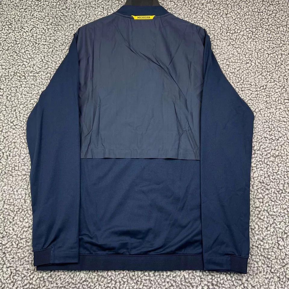 Jordan Brand Michigan Wolverines x Air Jordan Varsity Jacket M Full Zip Size US M / EU 48-50 / 2 - 7 Thumbnail
