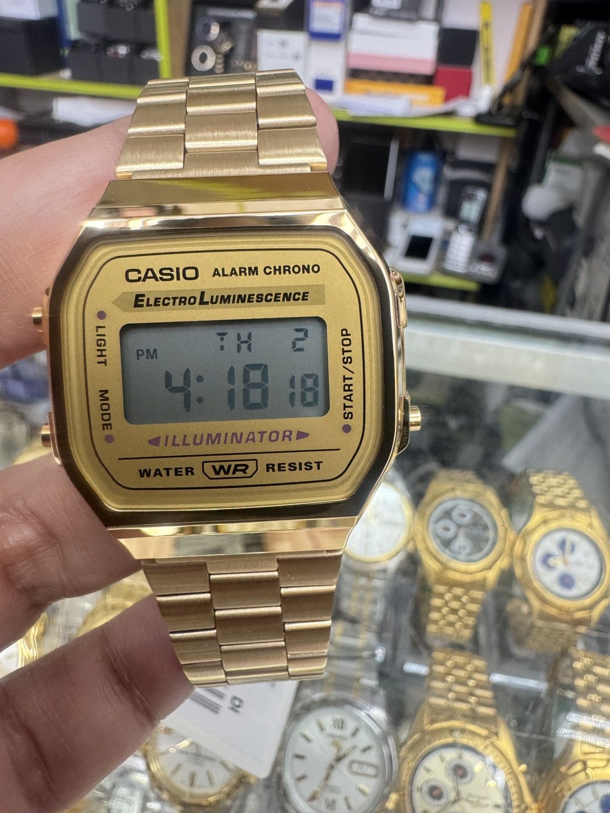 Casio Casio Stainless Steel Watch Unisex Size Brand New Size 34 - 1 Thumbnail
