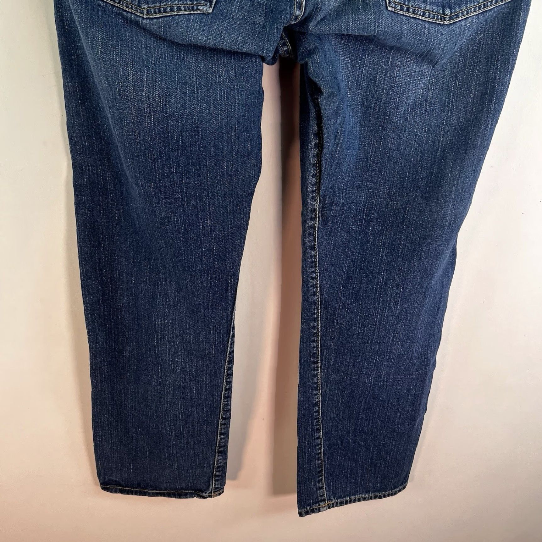 Polo Ralph Lauren VINTAGE Polo Ralph Lauren Jeans Men 34x30 Dark Wash Straight Fit 90s Logo Denim Size US S / EU 44-46 / 1 - 7 Thumbnail
