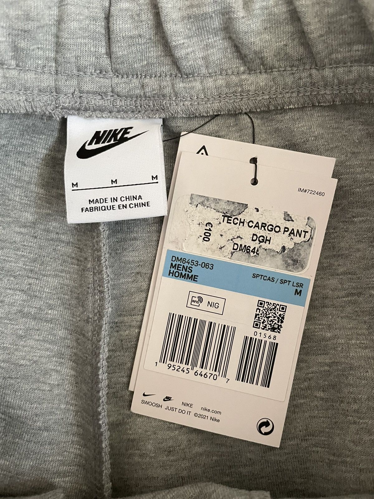 Nike Nike M Nsw Tch Flc Utility Pant Size US 32 / EU 48 - 5 Thumbnail