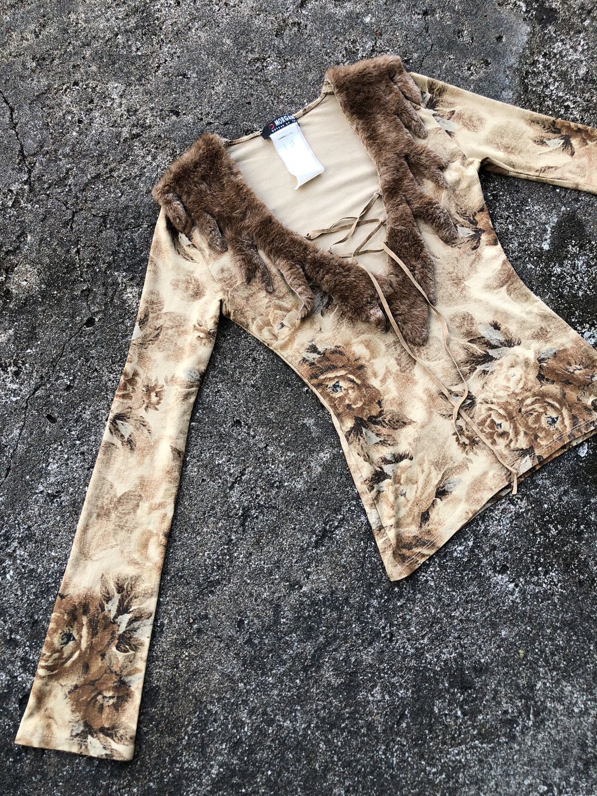 Morgan De Toi Morgan De Toi Fur & Flower SexyNaughtyBitchiMe Beauty Beast Size S / US 4 / IT 40 - 1 Thumbnail