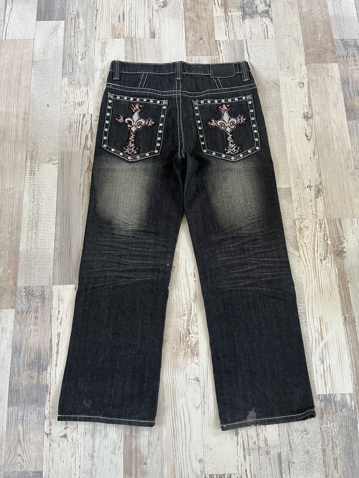 Affliction × Vintage Victorious Jeans 34 Size US 34 / EU 50 - 1 Thumbnail
