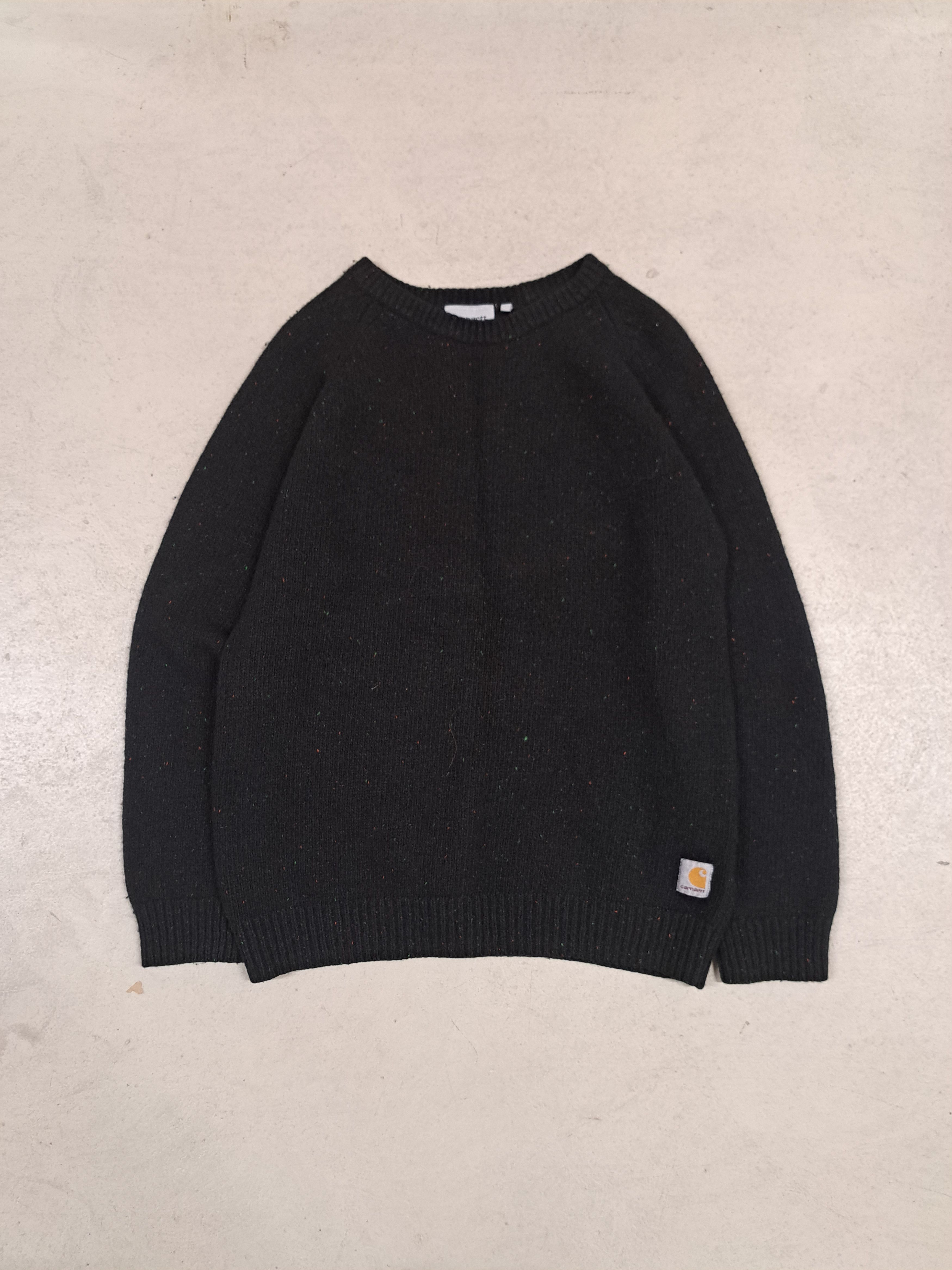 Carhartt Carhartt Heavy Knit Wool Sweater Boxy Cozy Streetwear Grailed