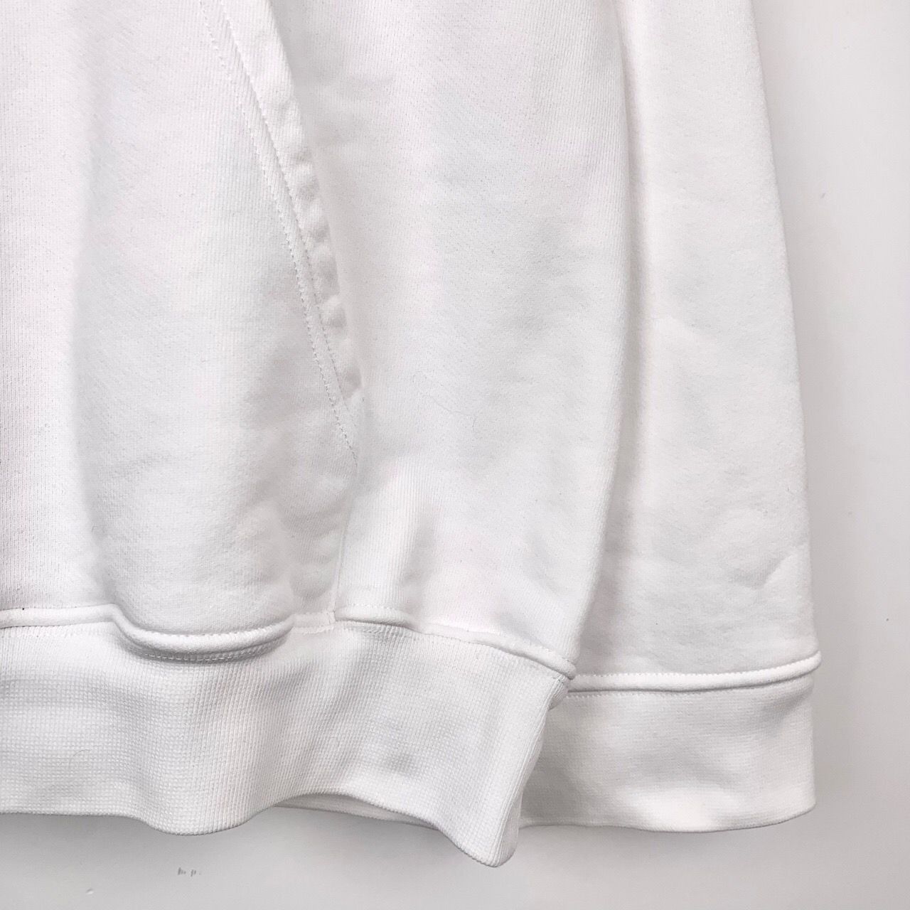 Balenciaga Balenciaga White Drawstring Logo Hoodie S Size US S / EU 44-46 / 1 - 4 Thumbnail