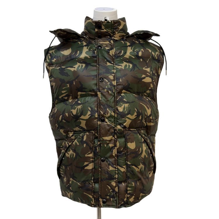 Celine Celine Camouflage Puffer Vest Size S Size US S / EU 44-46 / 1 - 1 Thumbnail