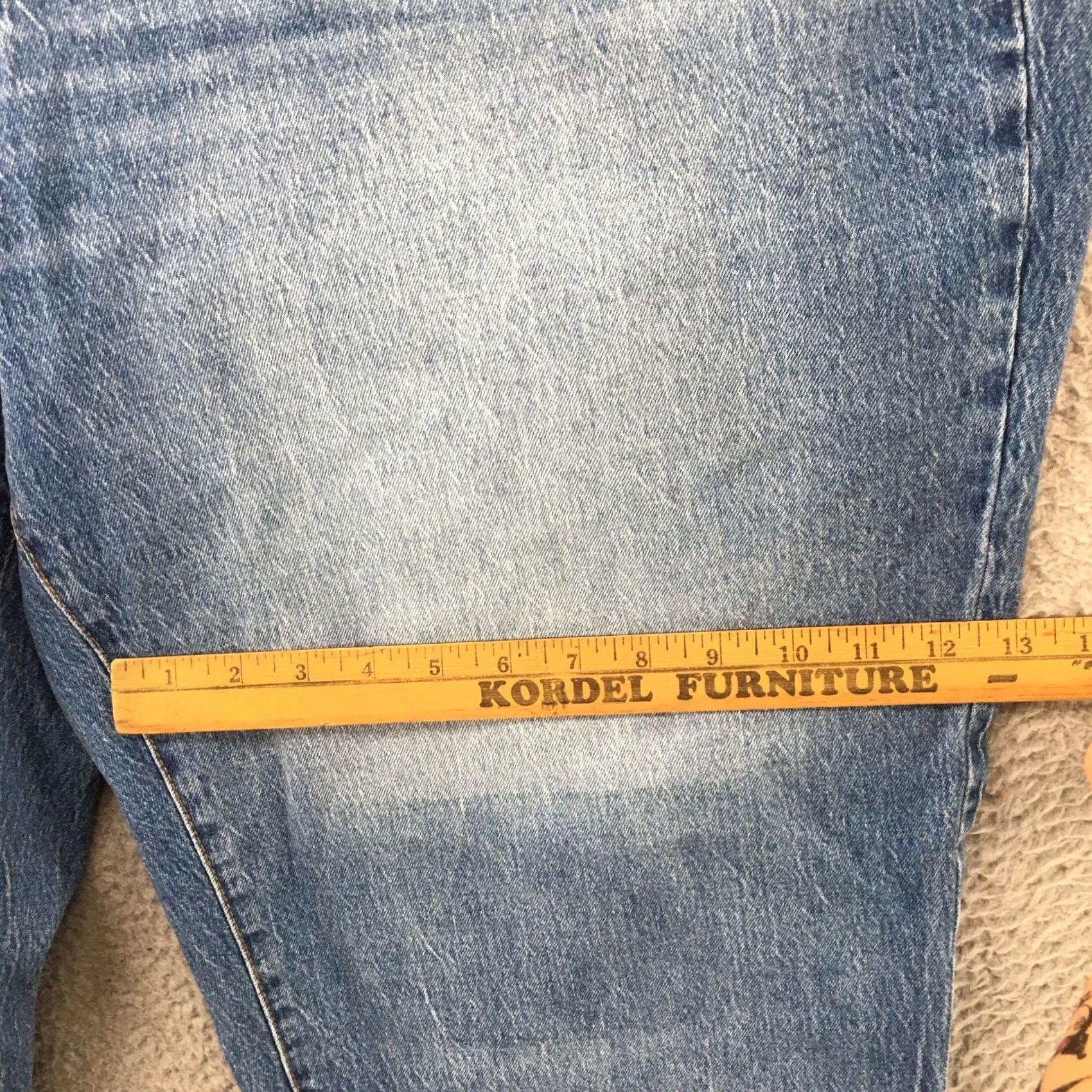 Vintage Universal Thread Jeans Womens 24W Blue Denim Slim Straight Zip NEW Size 42" / US 20 - 6 Thumbnail