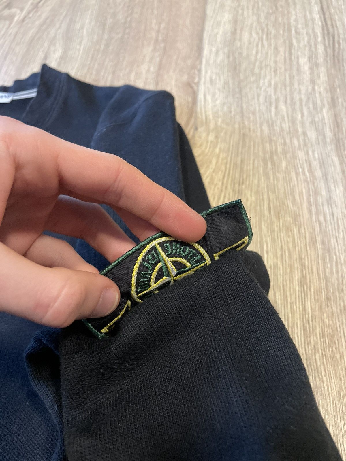 Stone Island Vintage Stone Island Black Sweatshirt 2007ss Size US L / EU 52-54 / 3 - 8 Thumbnail