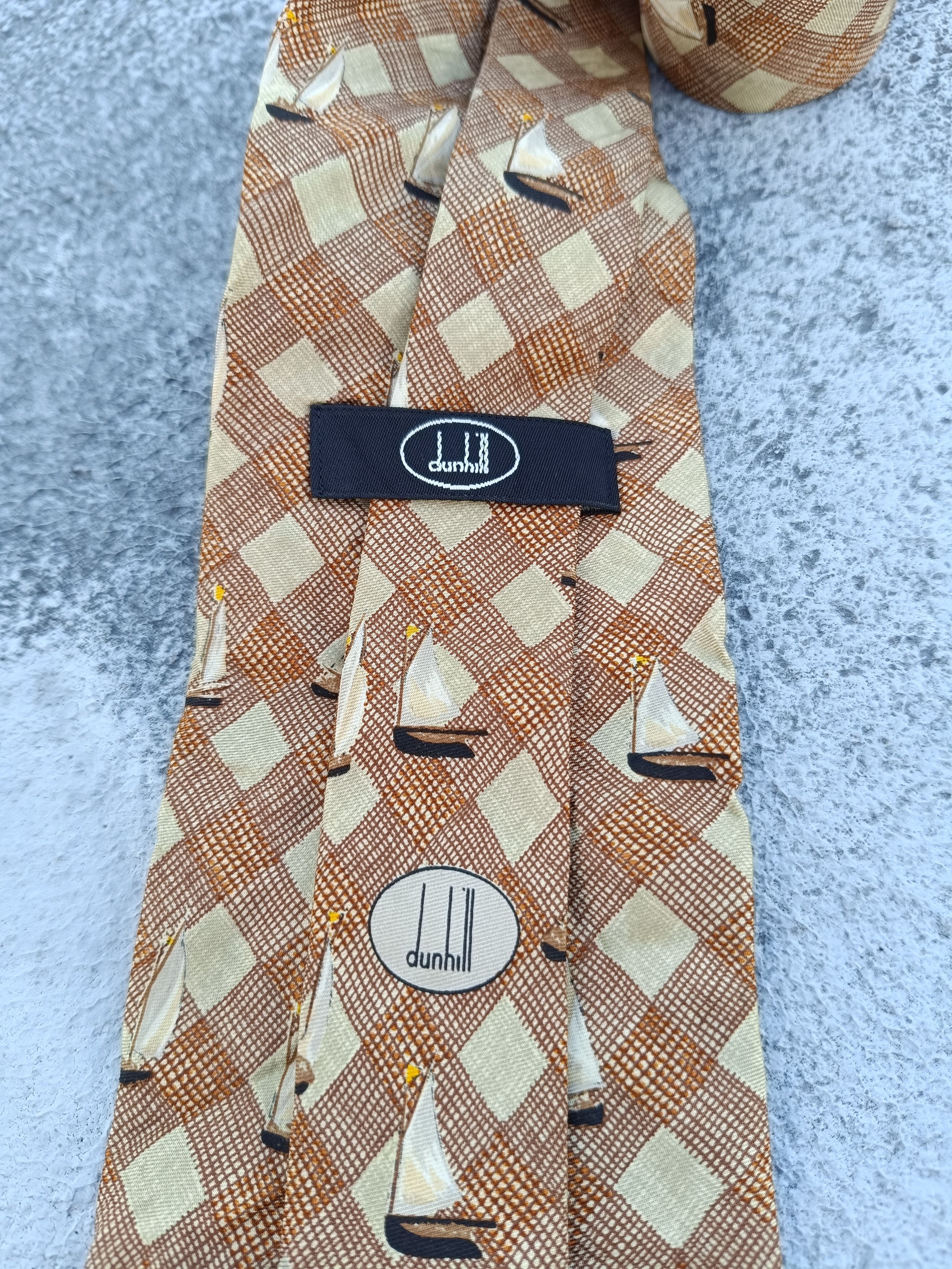 Alfred Dunhill vintage DUNHILL necktie Size ONE SIZE - 2 Thumbnail