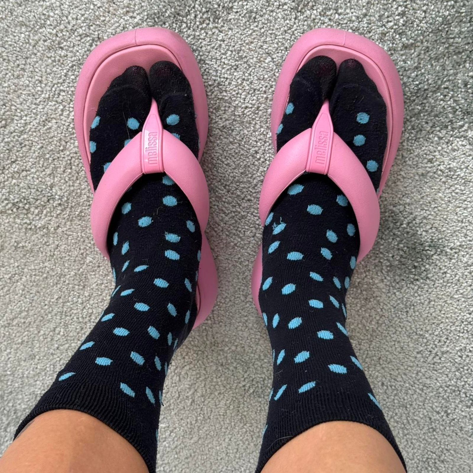 Melissa melissa free II pink platform flip flops ✧ Size US 8 / IT 38 - 2 Thumbnail