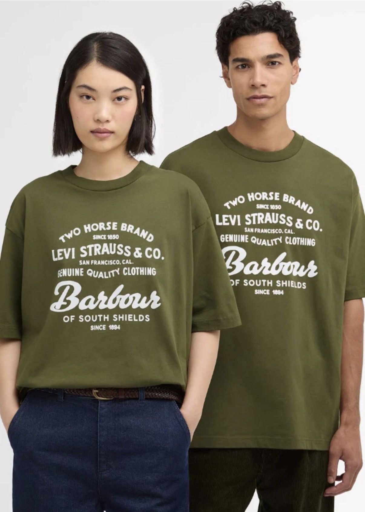 Barbour Barbour x Levi's graphic t-shirt Large Size US L / EU 52-54 / 3 - 1 Thumbnail