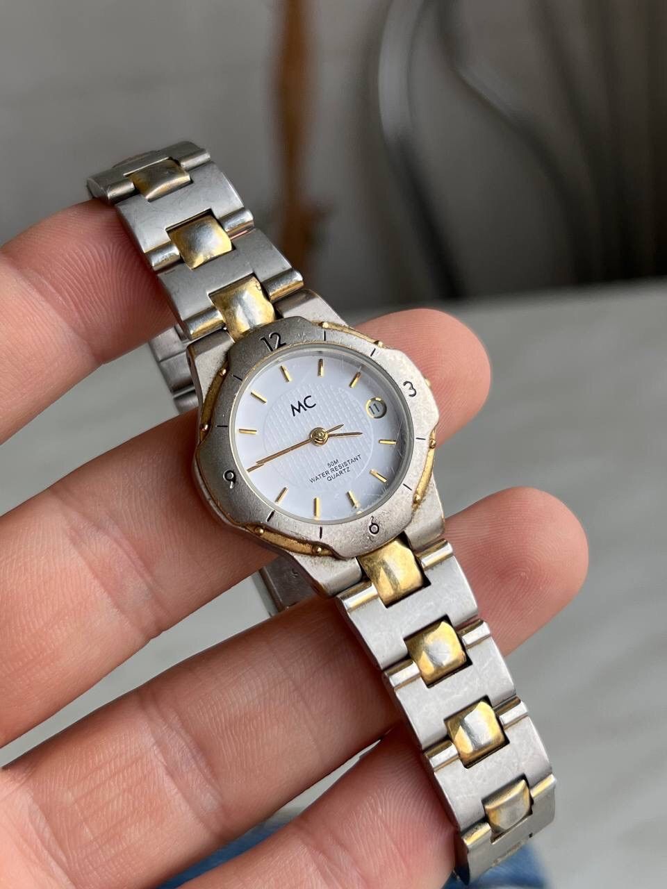 Japanese Brand × Vintage Vintage Japanese style futuristic Form Calendar Watch Size ONE SIZE - 3 Thumbnail