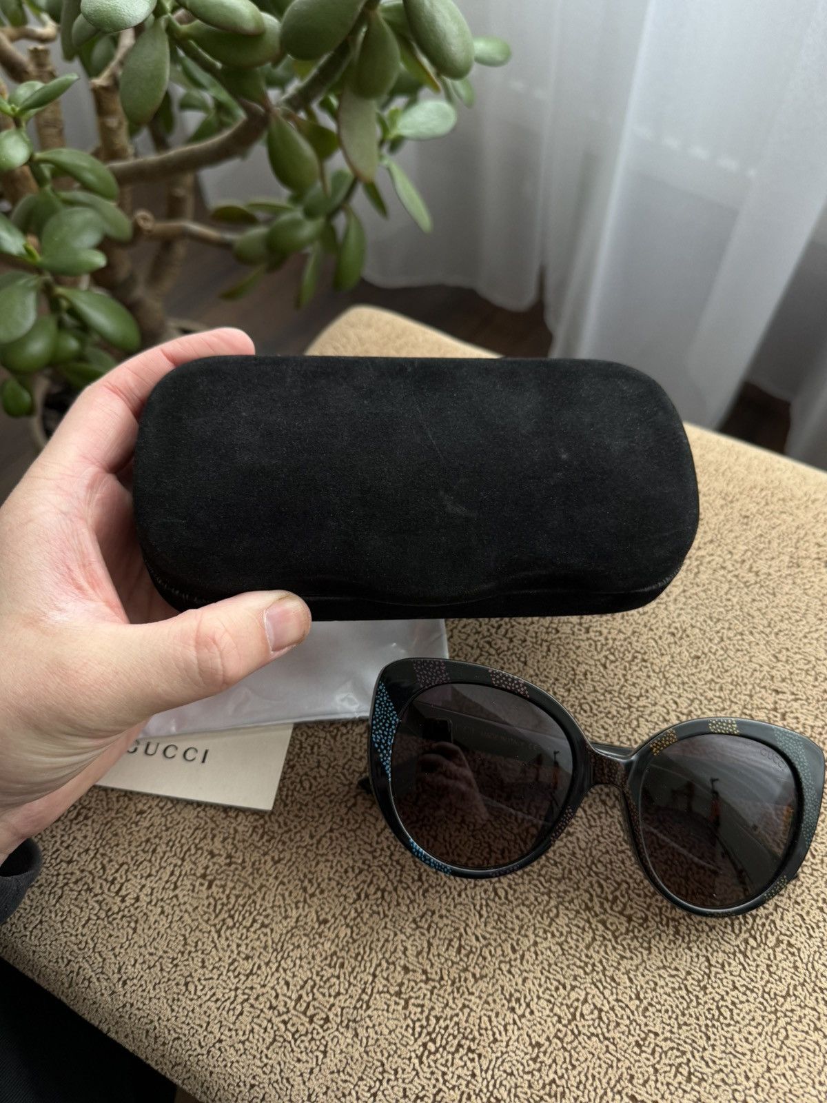 Gucci Gucci Cat Eye Glasses gg0325sa 002 Size ONE SIZE - 10 Thumbnail
