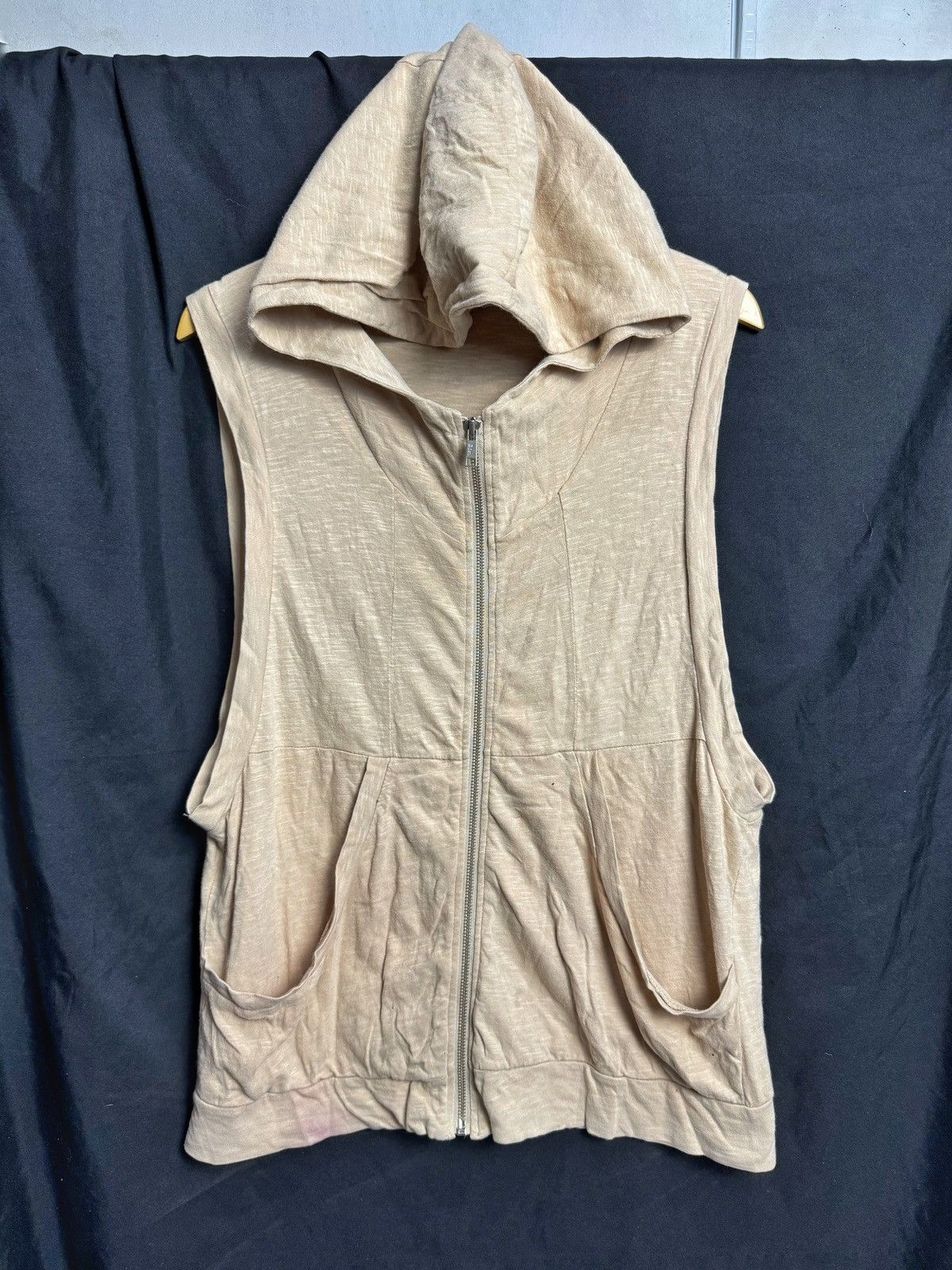 If Six Was Nine × Japanese Brand × Le Grande Bleu (L.G.B.) Aden Rockstar Sleeveless hoodie Lgb style Size US M / EU 48-50 / 2 - 2 Thumbnail