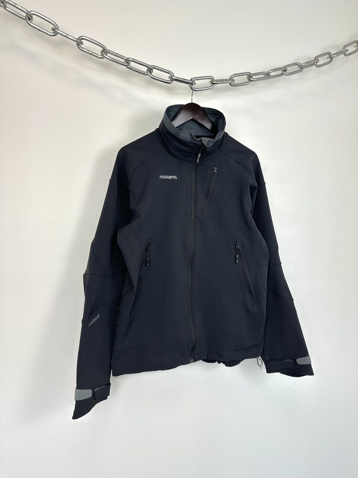 Norrona Vintage Norrona Svalbard Flex 1 Softshell Outdoor Jacket Size US XL / EU 56 / 4 - 6 Thumbnail