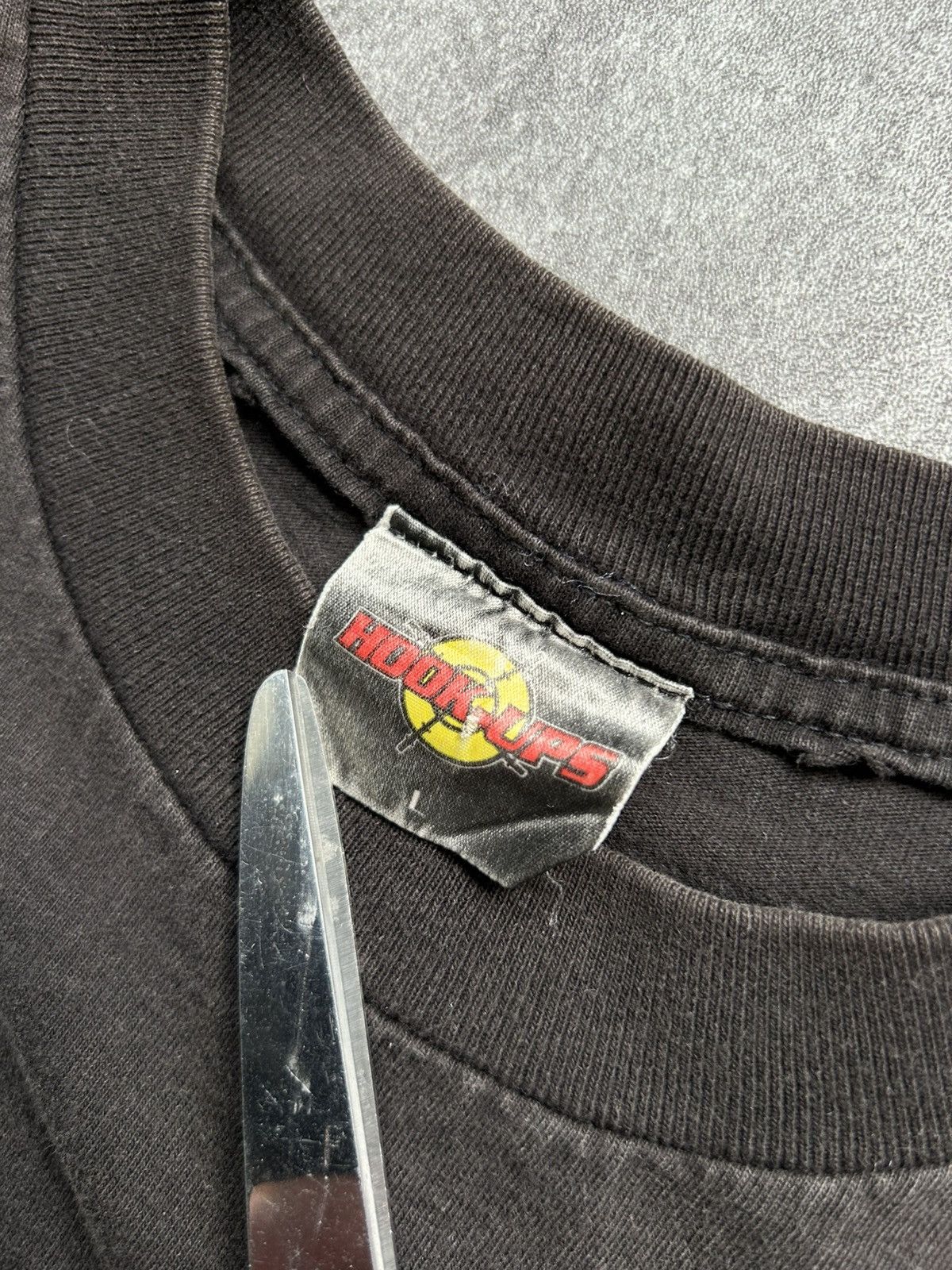 Hook-Ups Vintage 1990s Hook Ups Super Assassin Skate Tee GRAIL Size US L / EU 52-54 / 3 - 4 Thumbnail