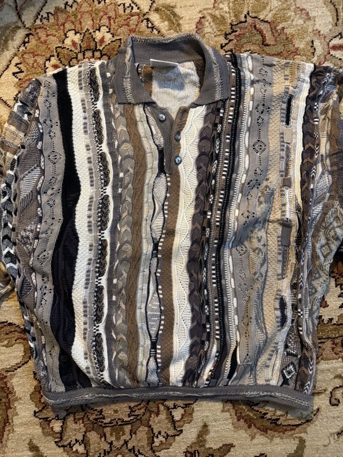 Coogi Coogi knitted sweater Size US L / EU 52-54 / 3 - 2 Thumbnail
