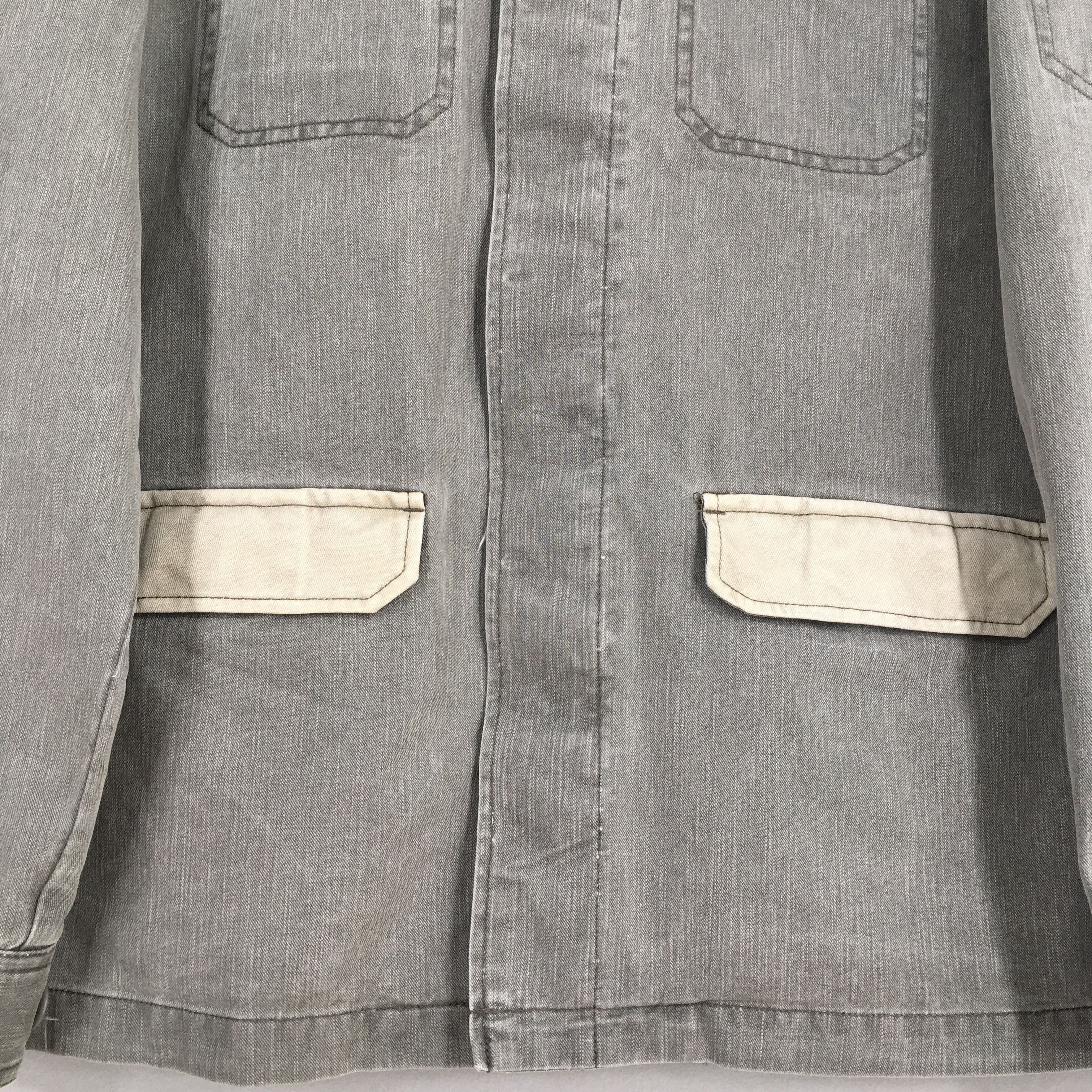 Columbia Vintage Columbia Gray Workwear Denim Jacket Large Size US L / EU 52-54 / 3 - 3 Thumbnail