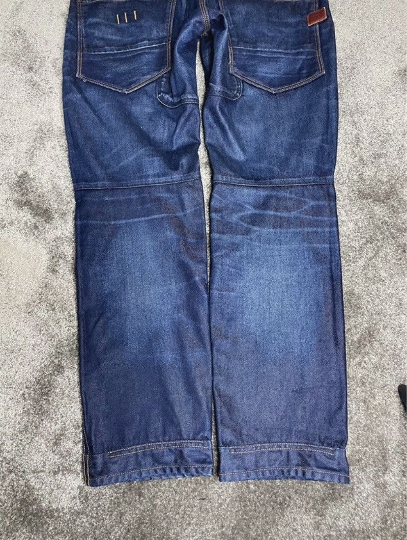 G-Star G-Star Raw Ranch 5620 3D Tareped Jeans Dark Indigo Denim Size US 34 / EU 50 - 6 Thumbnail