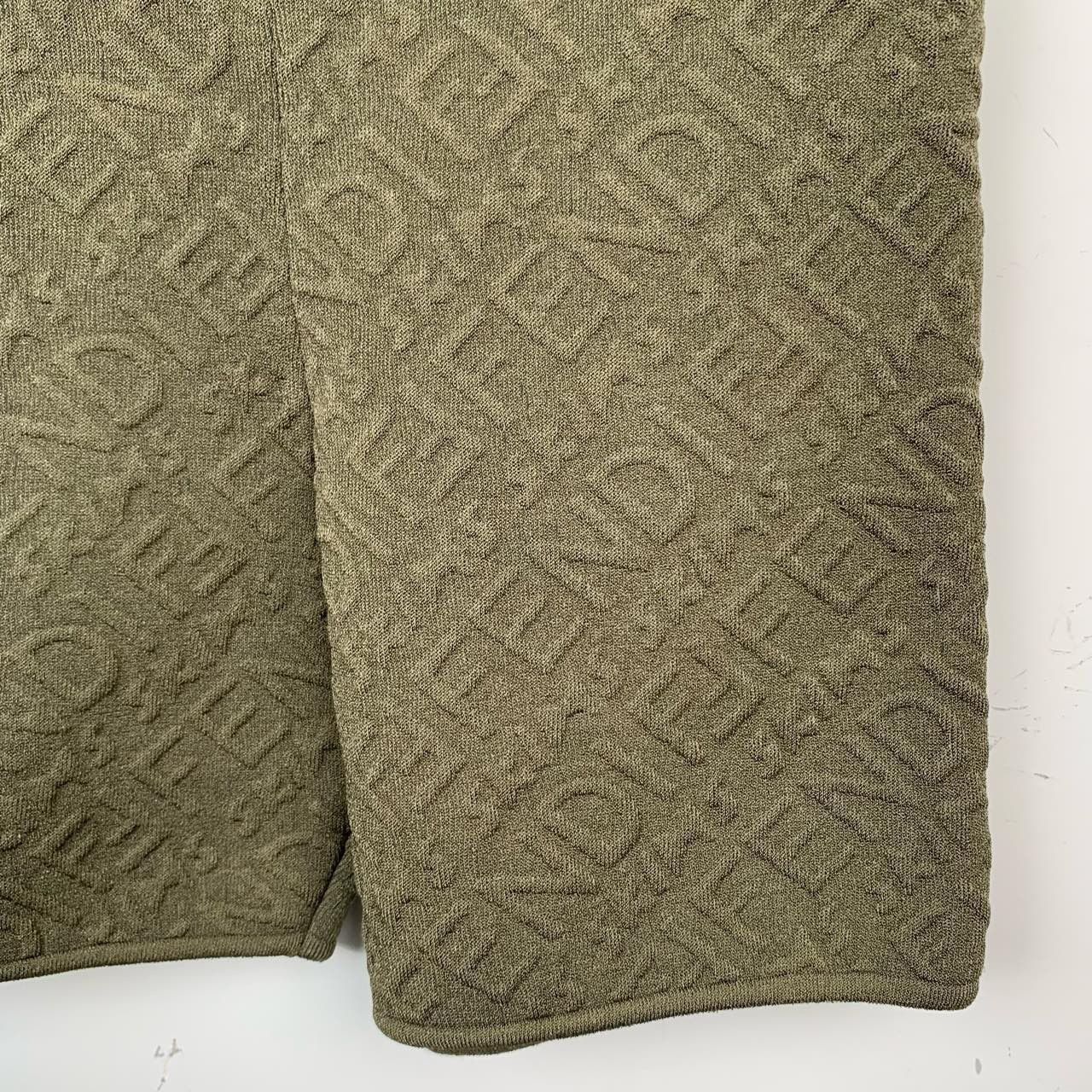 Fendi Fendi Logo Embossed Full Print Green Jumpsuit - Size 42 (M) Size M / US 6-8 / IT 42-44 - 7 Thumbnail