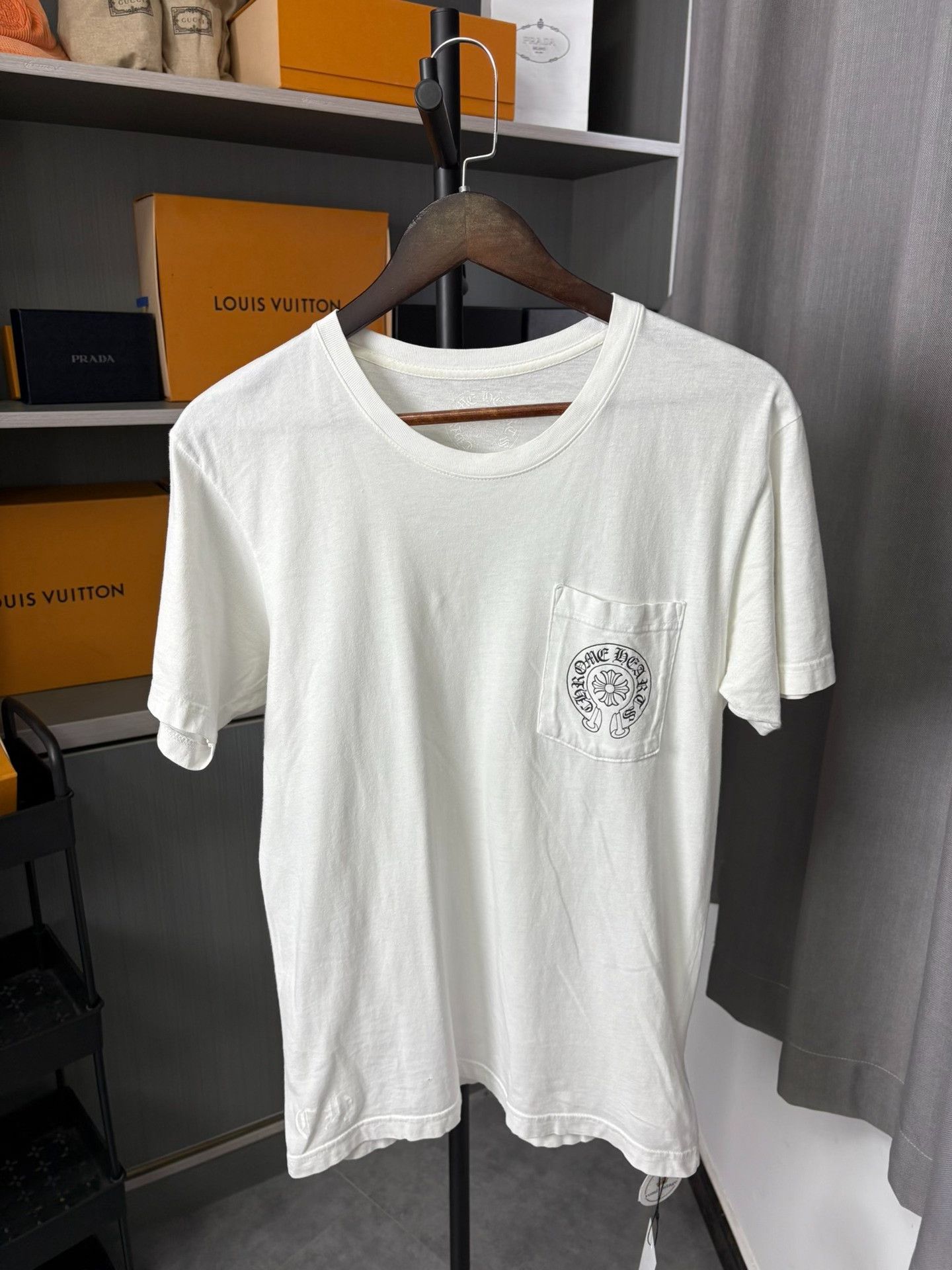 Chrome Hearts Chrome Hearts Printed White T-Shirt M Men Size US M / EU 48-50 / 2 - 1 Thumbnail