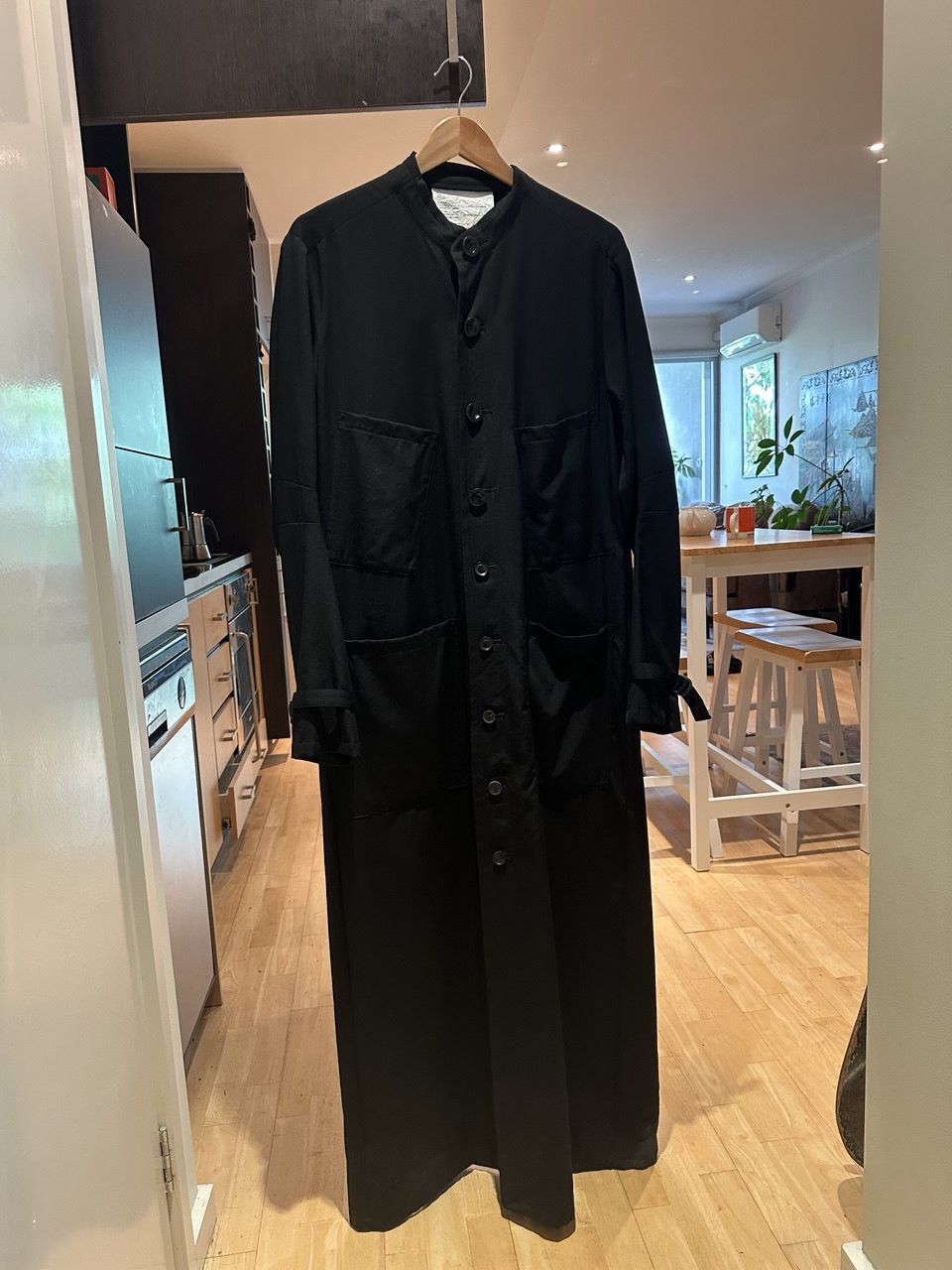 Nude: Masahiko Maruyama NU-1519 Long Coat Size US M / EU 48-50 / 2 - 2 Thumbnail