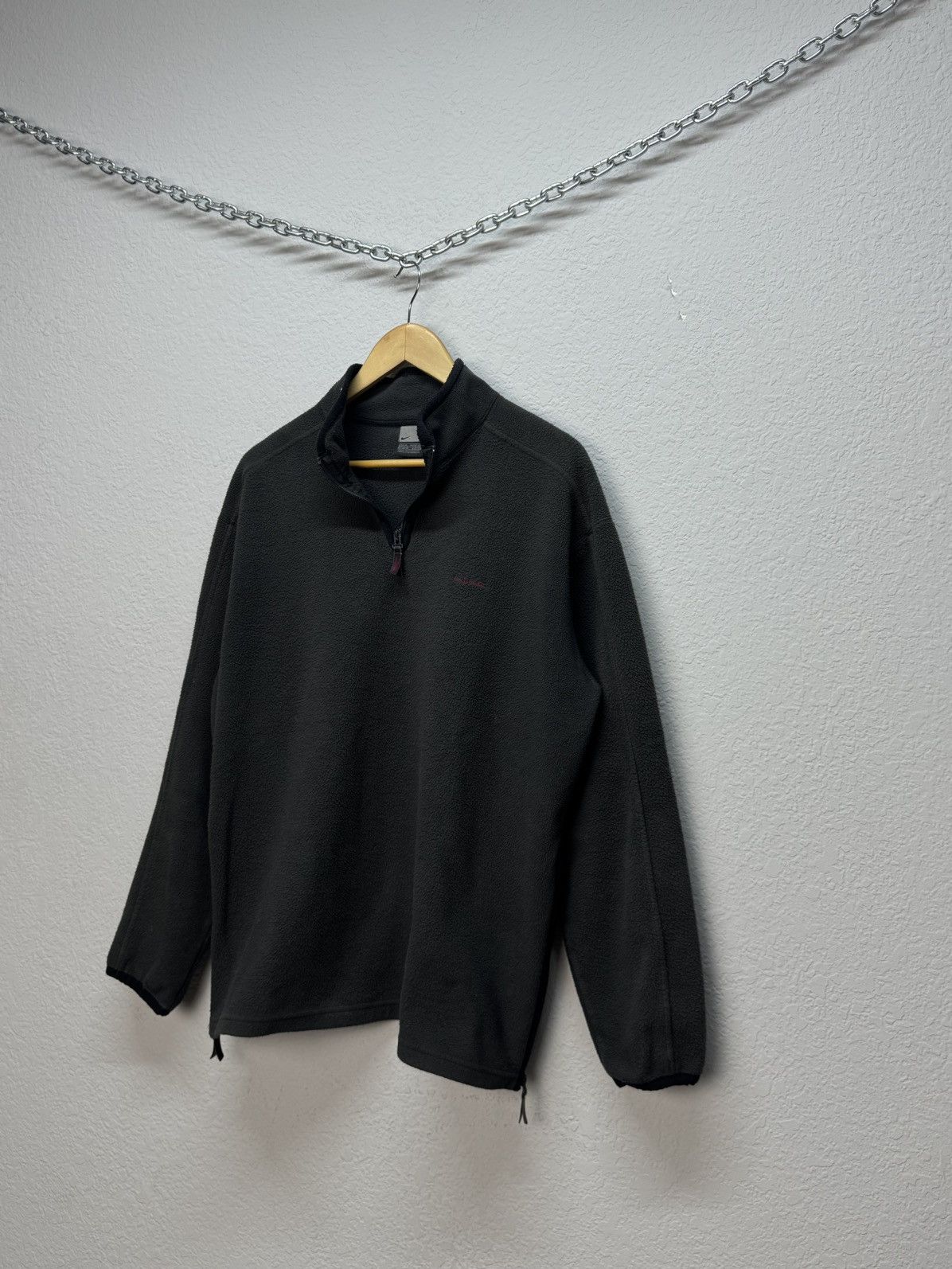 Nike Vintage 90s Nike 1/4 Zip Fleece Pullover Sweater Size US L / EU 52-54 / 3 - 6 Thumbnail