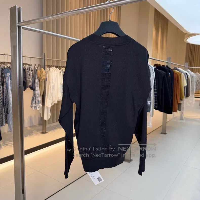 Hermes Hermes Black Silk Cut-Out Harness Element Top Size XXS / US 00 / IT 34 - 2 Thumbnail