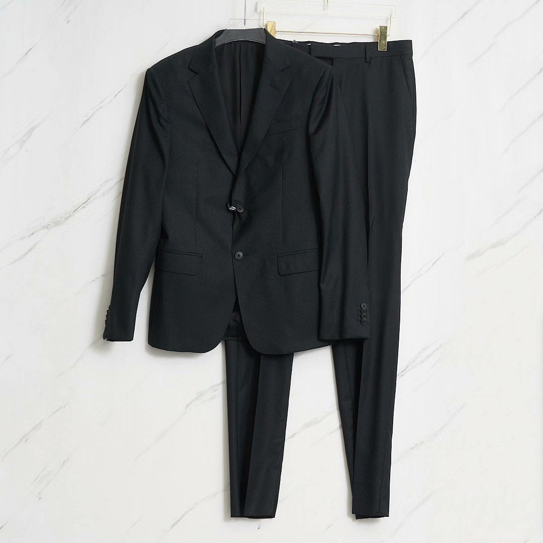 Ermenegildo Zegna ZEGNA Men's Striped Suit Size US S / EU 44-46 / 1 - 1 Thumbnail