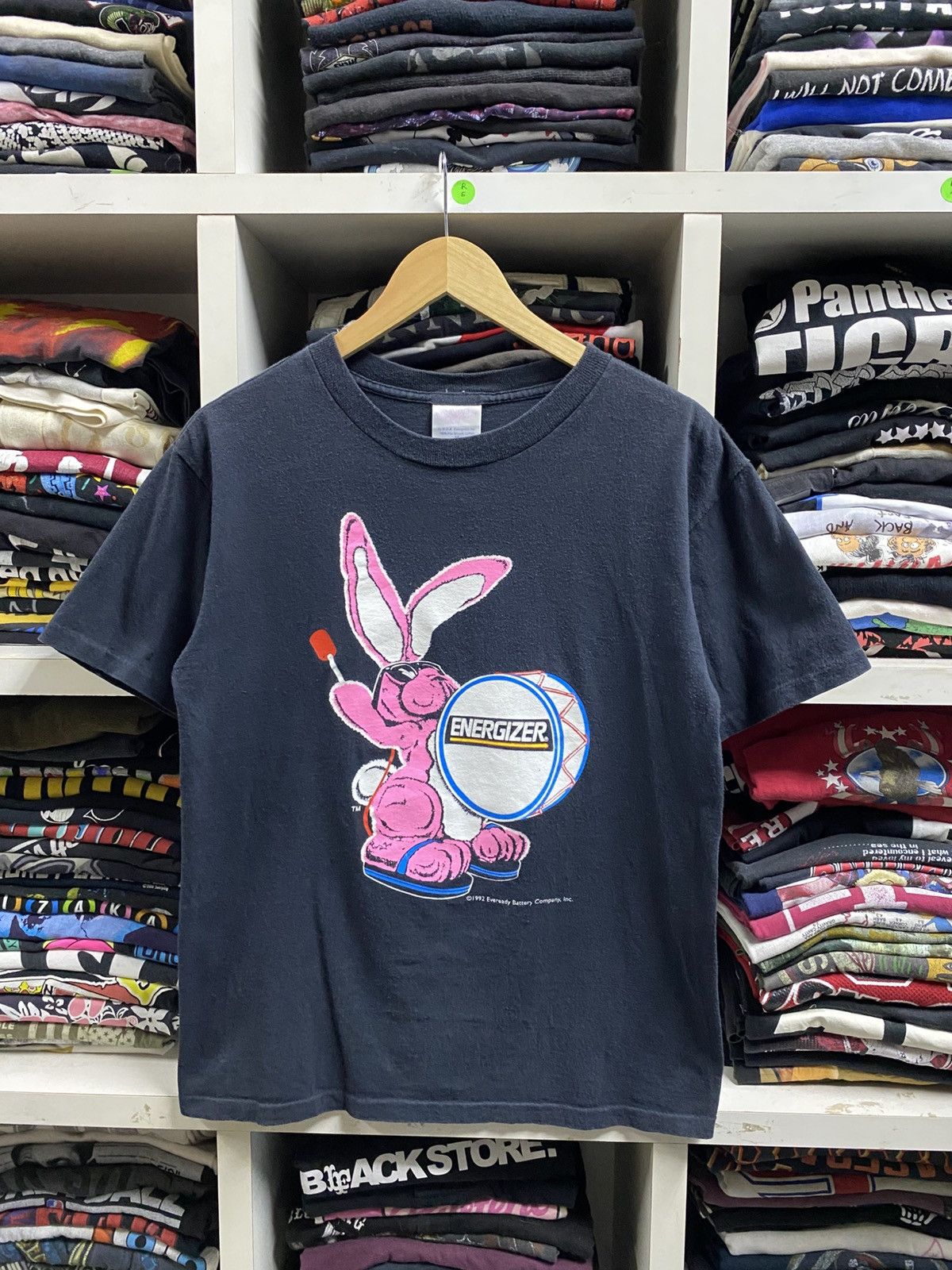 Vintage Vintage 1992 Energizer Tee Size US M / EU 48-50 / 2 - 2 Thumbnail