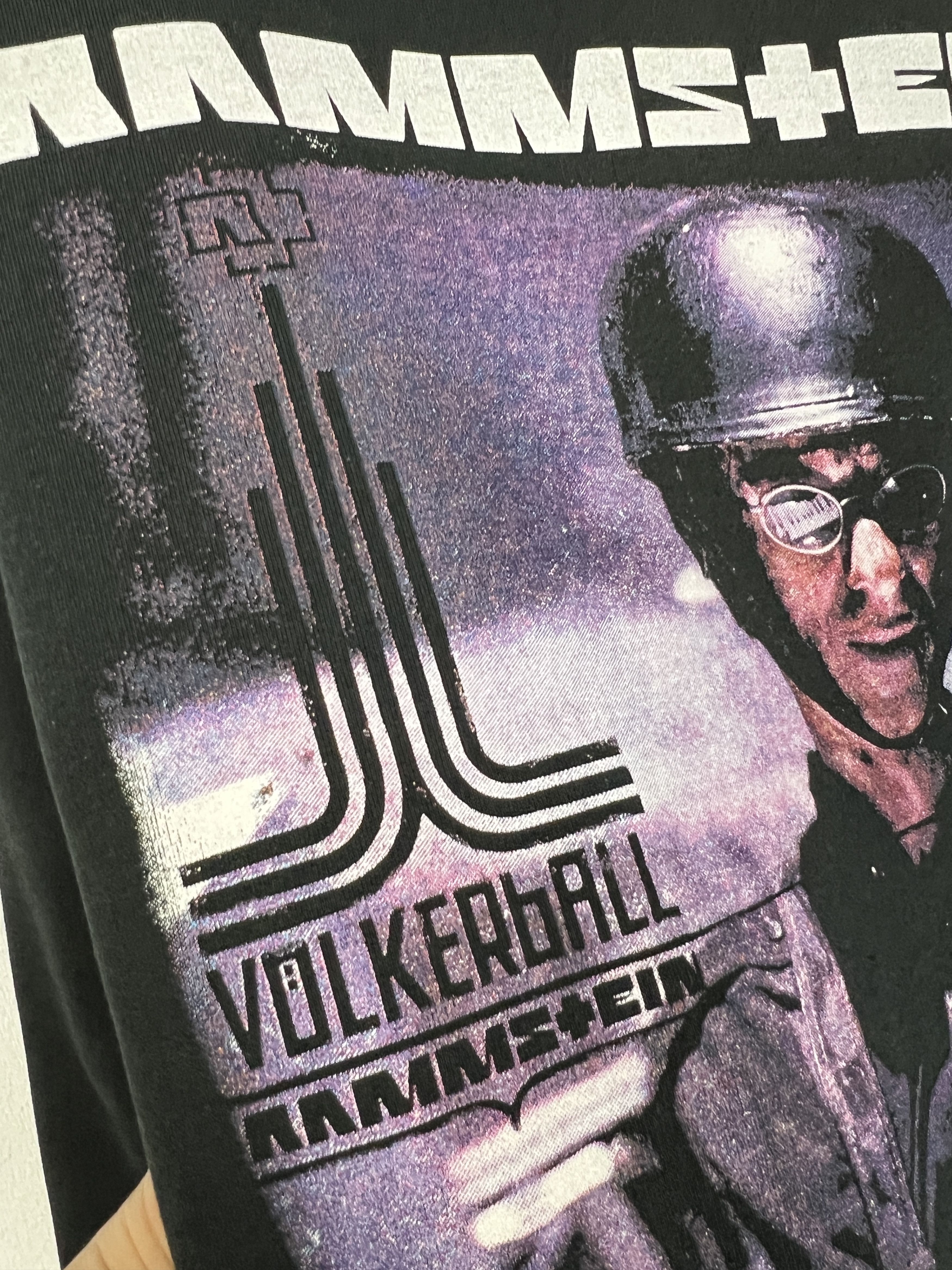 Vintage Rammstein Volkerball Metal Band Hoodie Jacket Over Print Size US M / EU 48-50 / 2 - 7 Thumbnail
