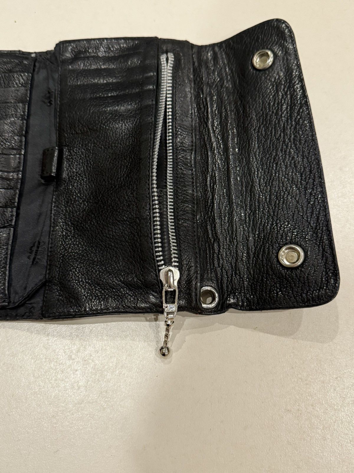 Chrome Hearts Chrome Hearts Leather Wallet WAVE CROSS BALL Size ONE SIZE - 13 Thumbnail