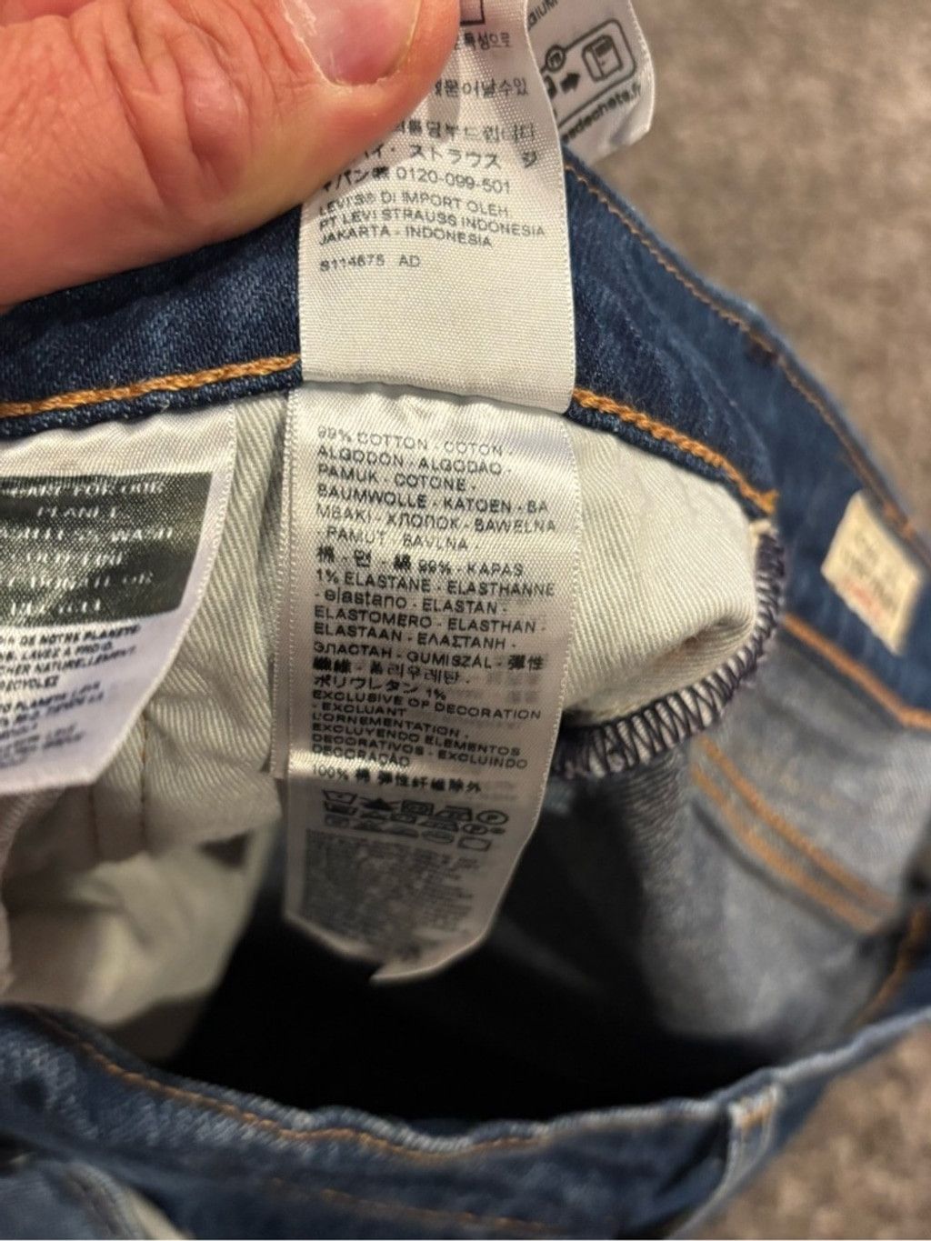 Levi's Levi's Men's 511 Slim Fit Jeans Size US 29 - 8 Thumbnail