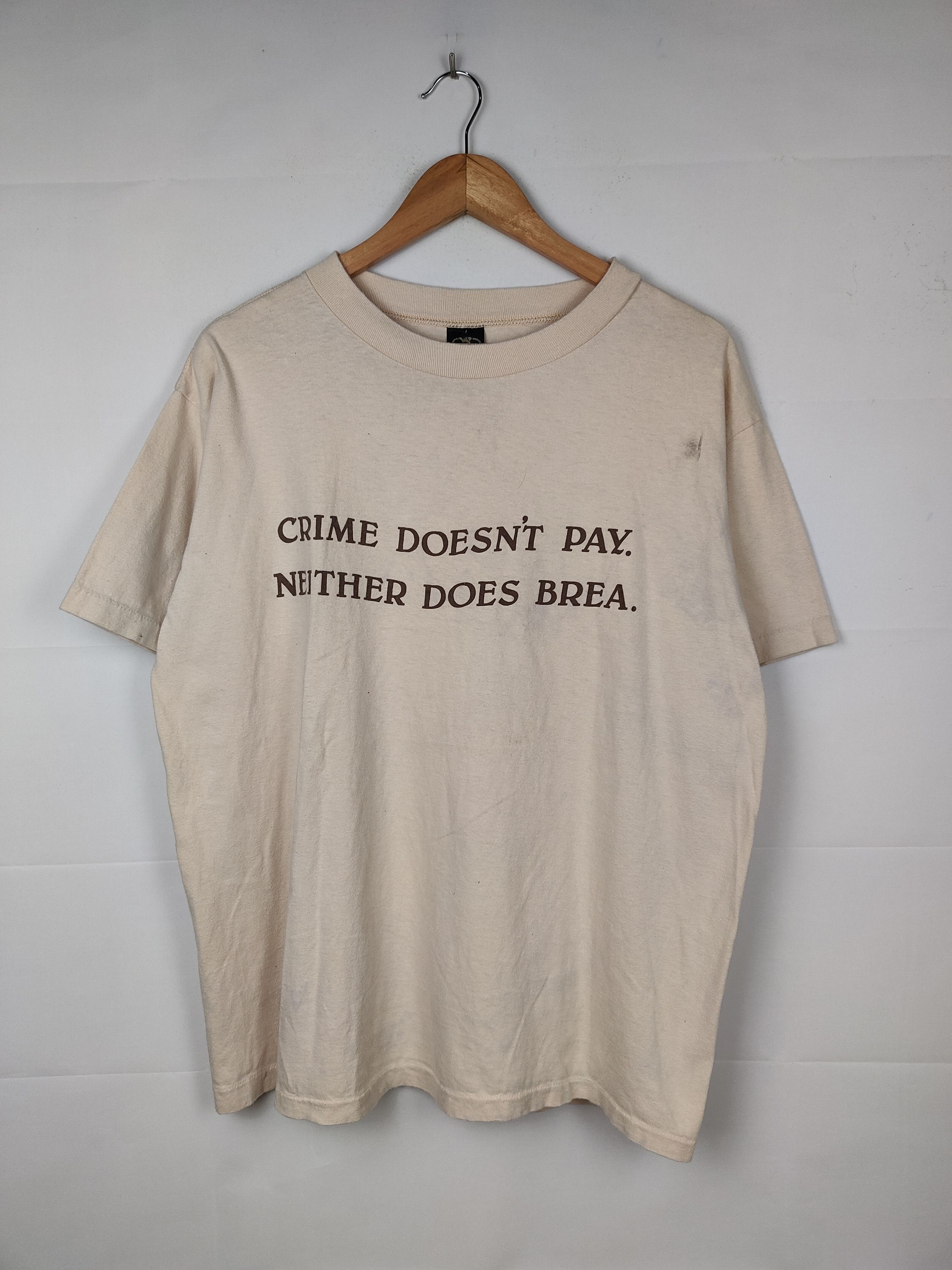Anvil × Vintage Vintage 80s Anvil Wording Shirt Size US XL / EU 56 / 4 - 1 Thumbnail