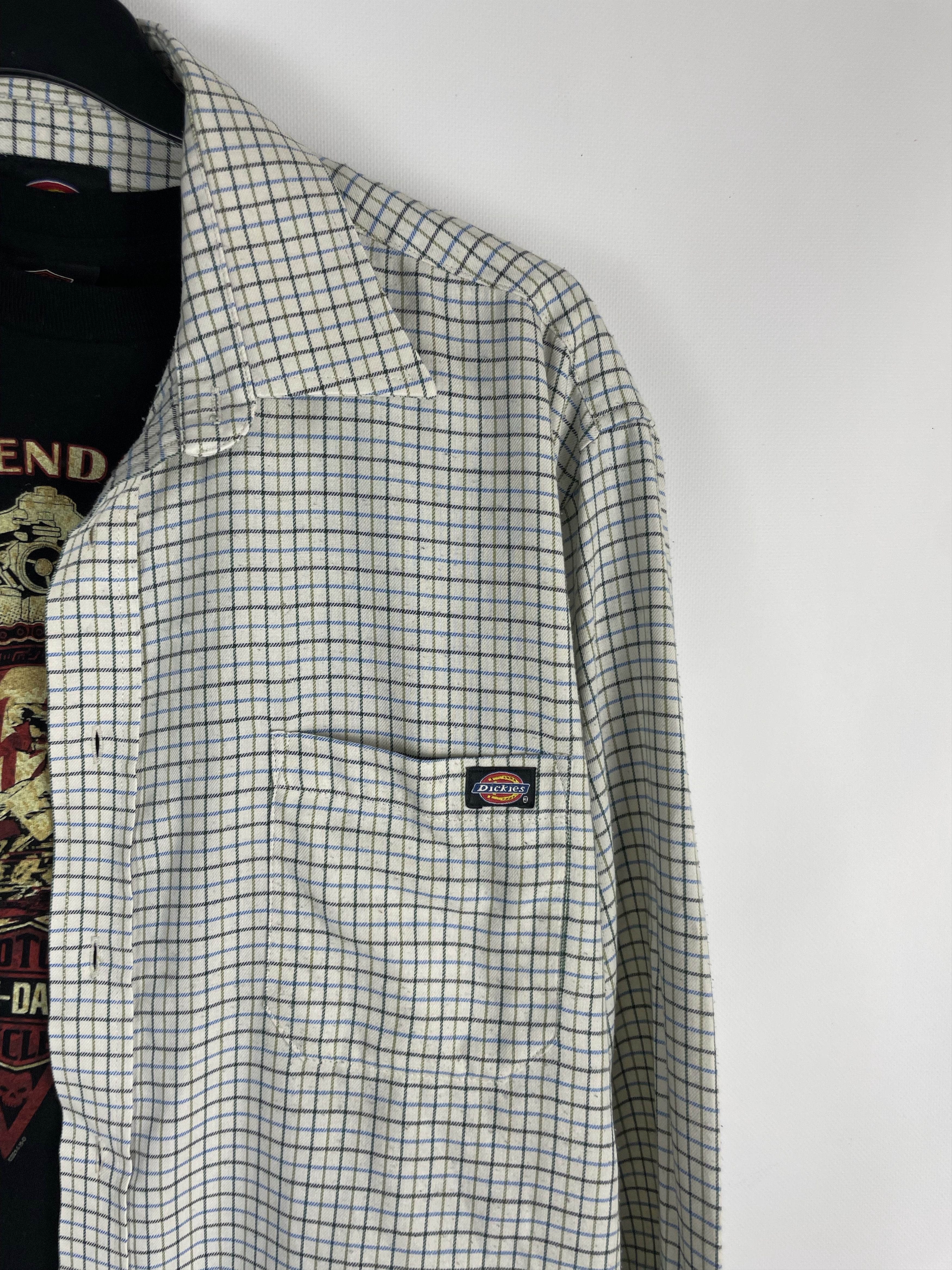 Dickies Flannel Dickies Vintage Mens Shirt Size US L / EU 52-54 / 3 - 4 Thumbnail