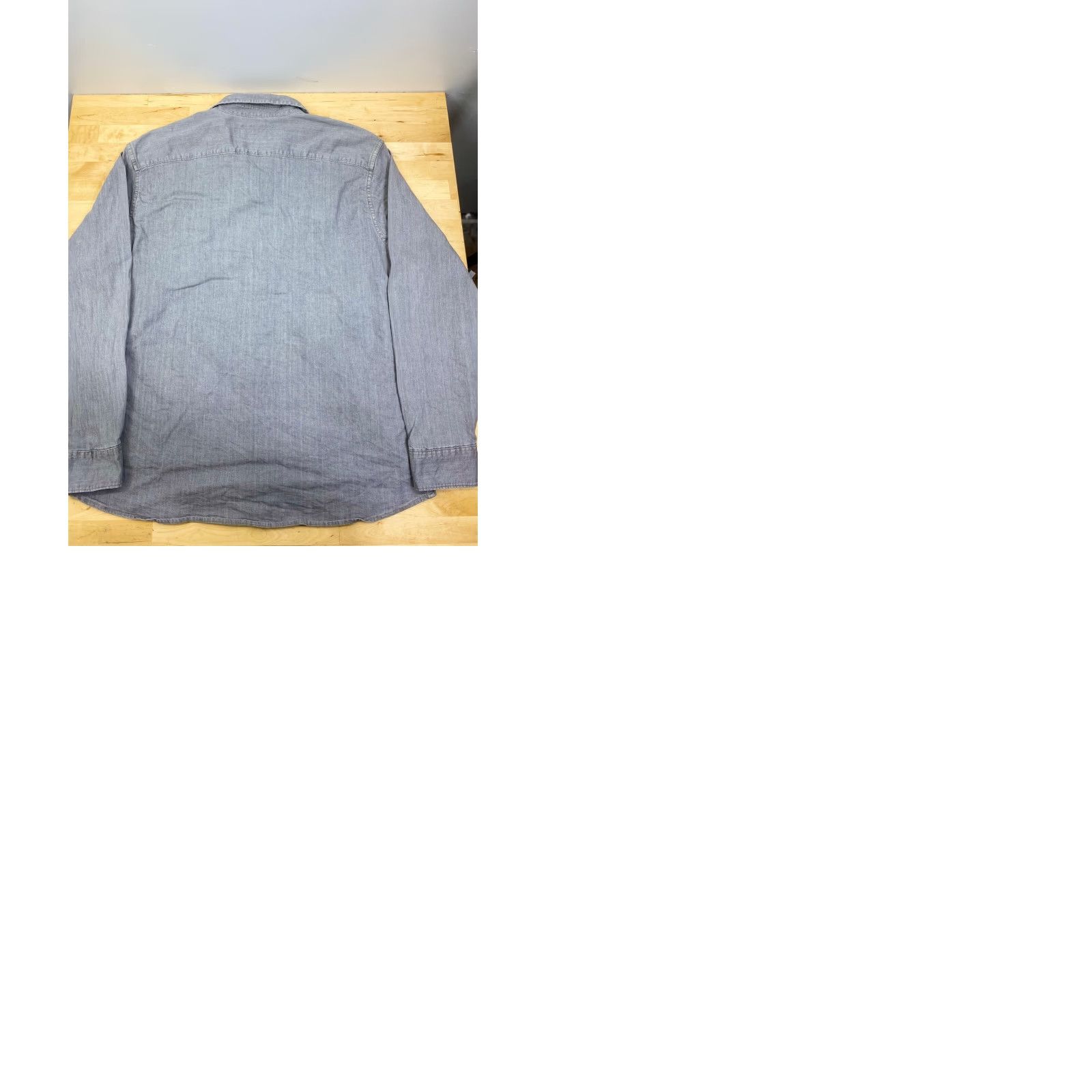 Wrangler Wrangler Button-Up Shirt Pearl Snap XL Gray Long Sleeve Pockets #6855 Size US XL / EU 56 / 4 - 9 Thumbnail