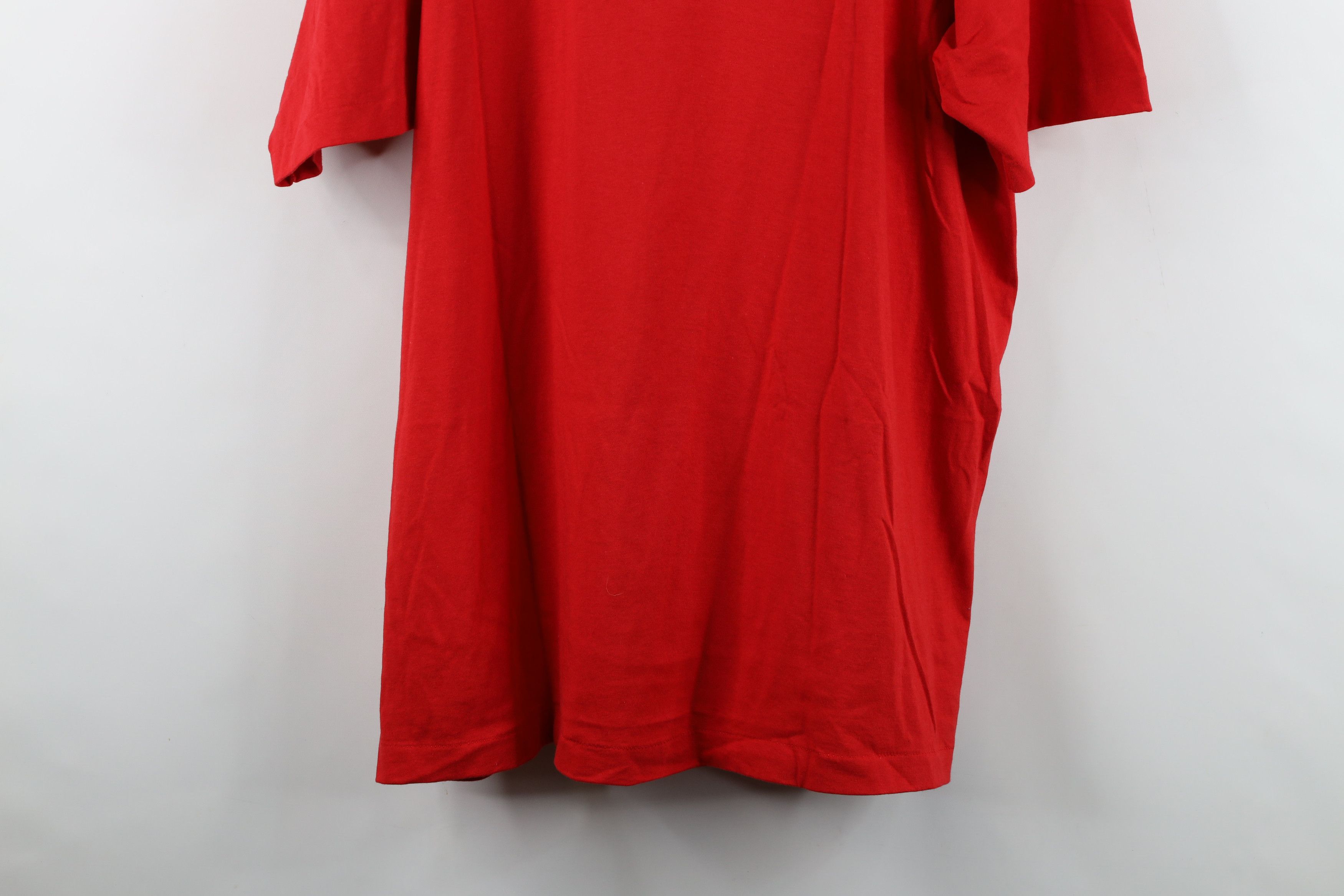 Vintage Vintage 90s Union Local 20 Short Sleeve T-Shirt Red USA Size US XXL / EU 58 / 5 - 10 Thumbnail