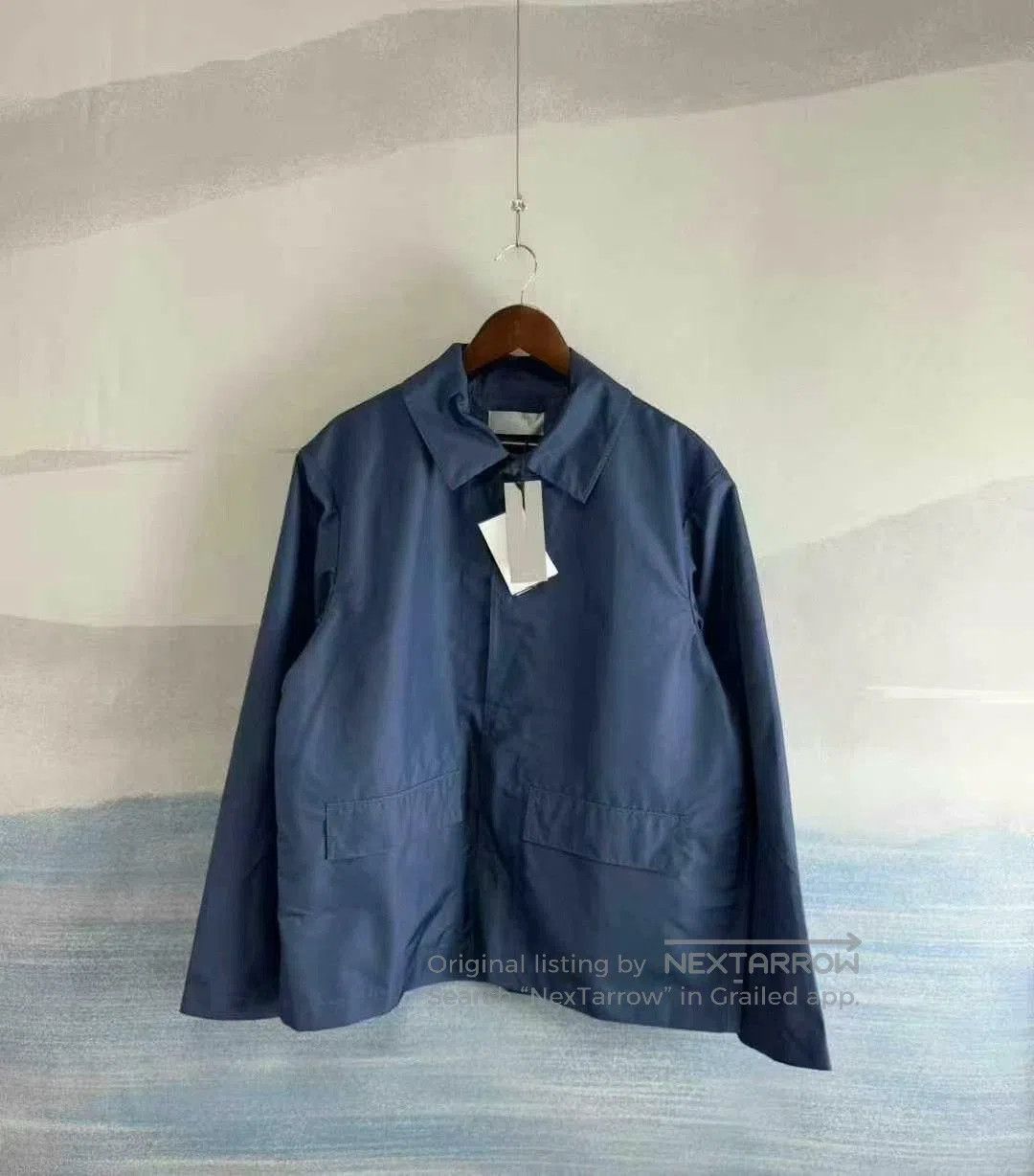 Dior x Parley Blue Waterproof Jacket.