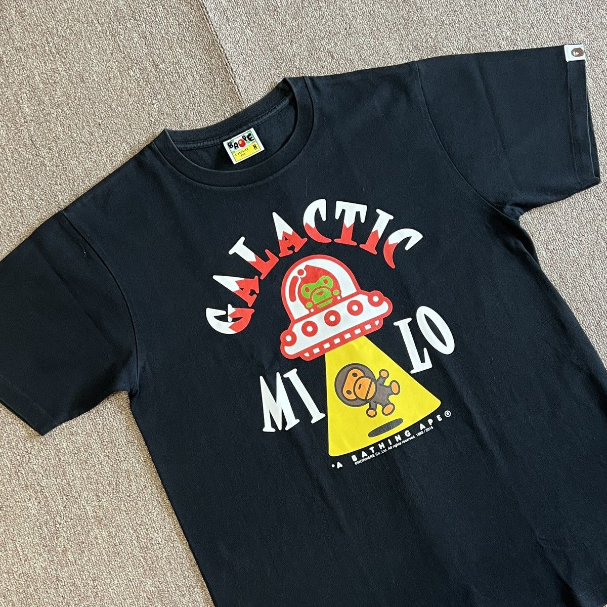 Bape Bape Milo Galaxy Tee Size US M / EU 48-50 / 2 - 3 Thumbnail