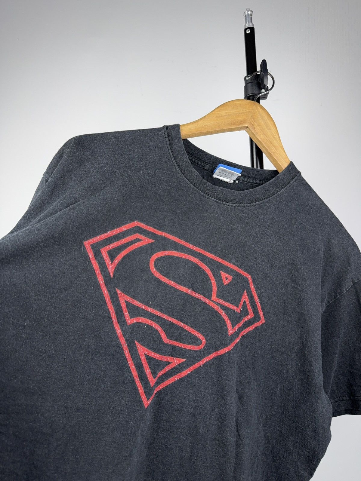DC Comics Vintage 2009 Superman Red Logo Faded Tee by DC Comics Size US L / EU 52-54 / 3 - 3 Thumbnail