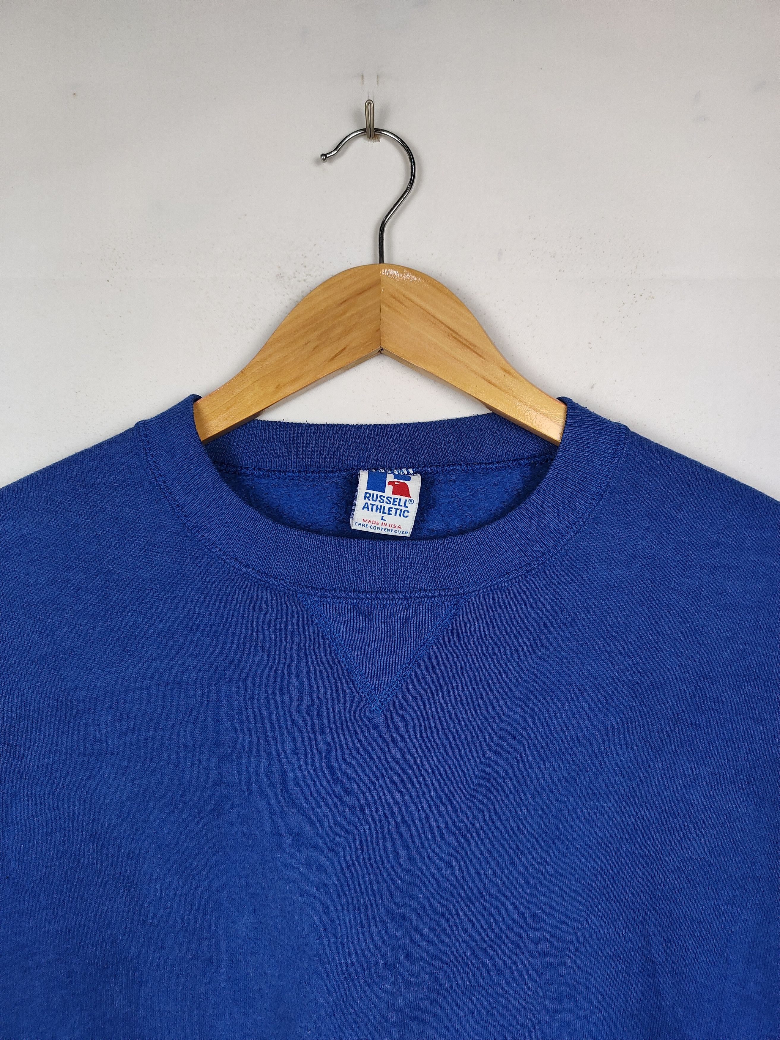 Russell Athletic × Vintage Vintage 90s Russell Sweatshirt Size US L / EU 52-54 / 3 - 2 Thumbnail