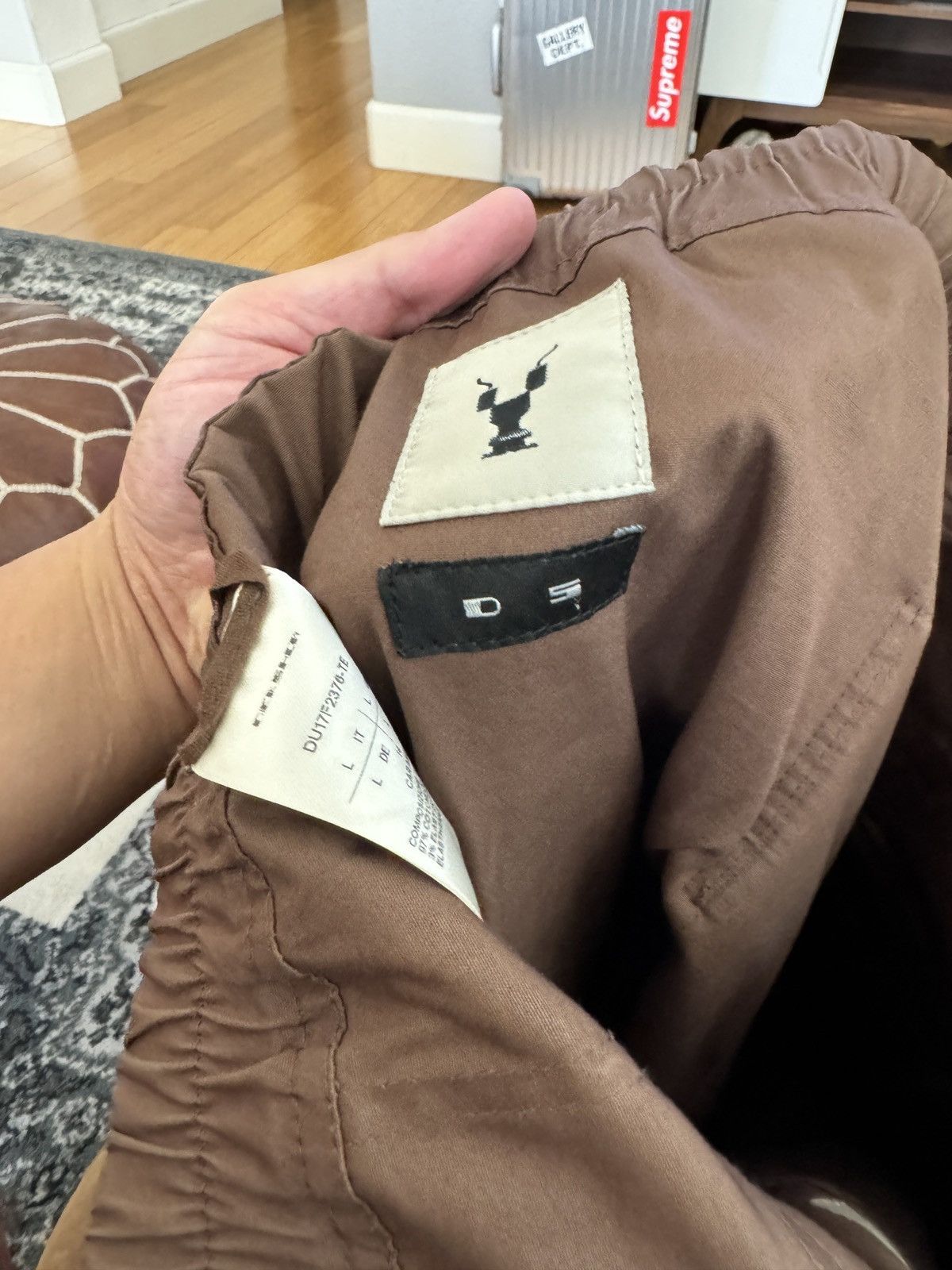 Rick Owens Rick Owens Creatch Cargo Pants Caramel Size US 34 / EU 50 - 1 Thumbnail
