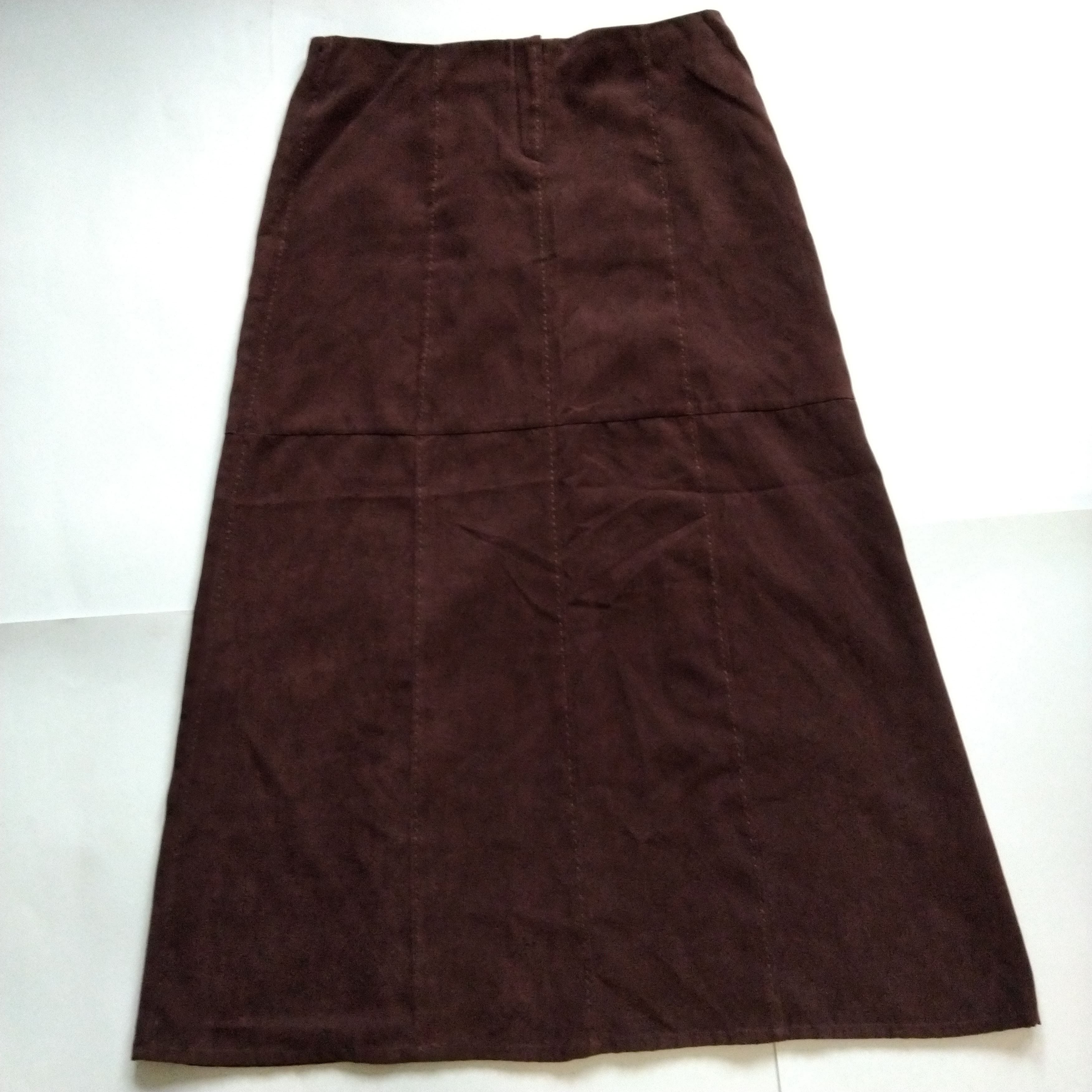 Vintage Long Skirt A-Line Casual Missing Size Label Waist Aprox 32" Size 32" / US 10 / IT 46 - 8 Thumbnail