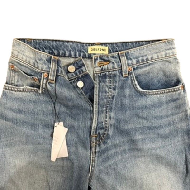 GRLFRND GRLFRND Brooklyn High Rise Straight Jeans in Chelsea Market Size 27" / US 4 / IT 40 - 5 Thumbnail