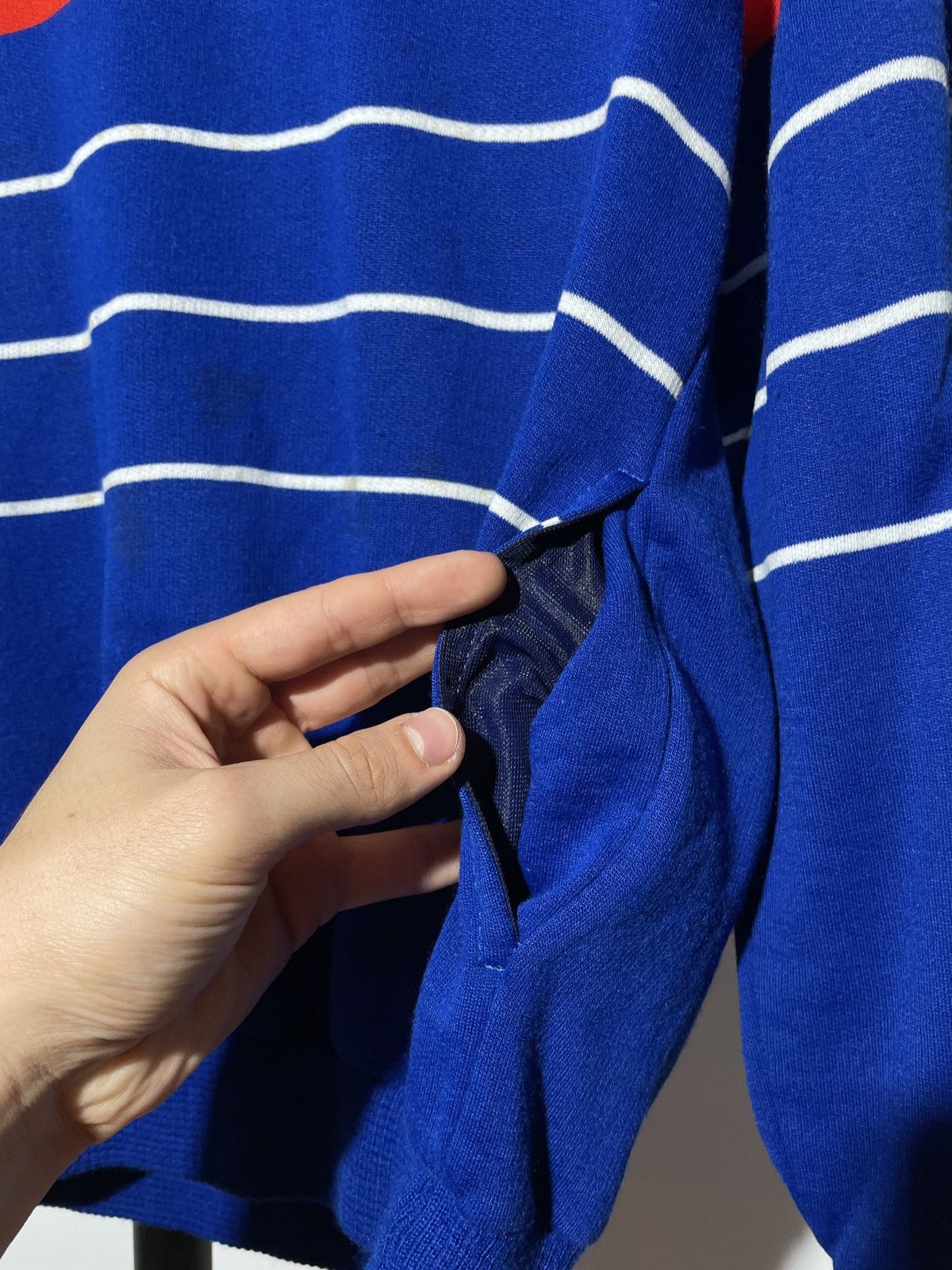 Adidas × Vintage 80s Adidas Ventex Made in France Vintage Sweatshirt Size US XS / EU 42 / 0 - 5 Thumbnail