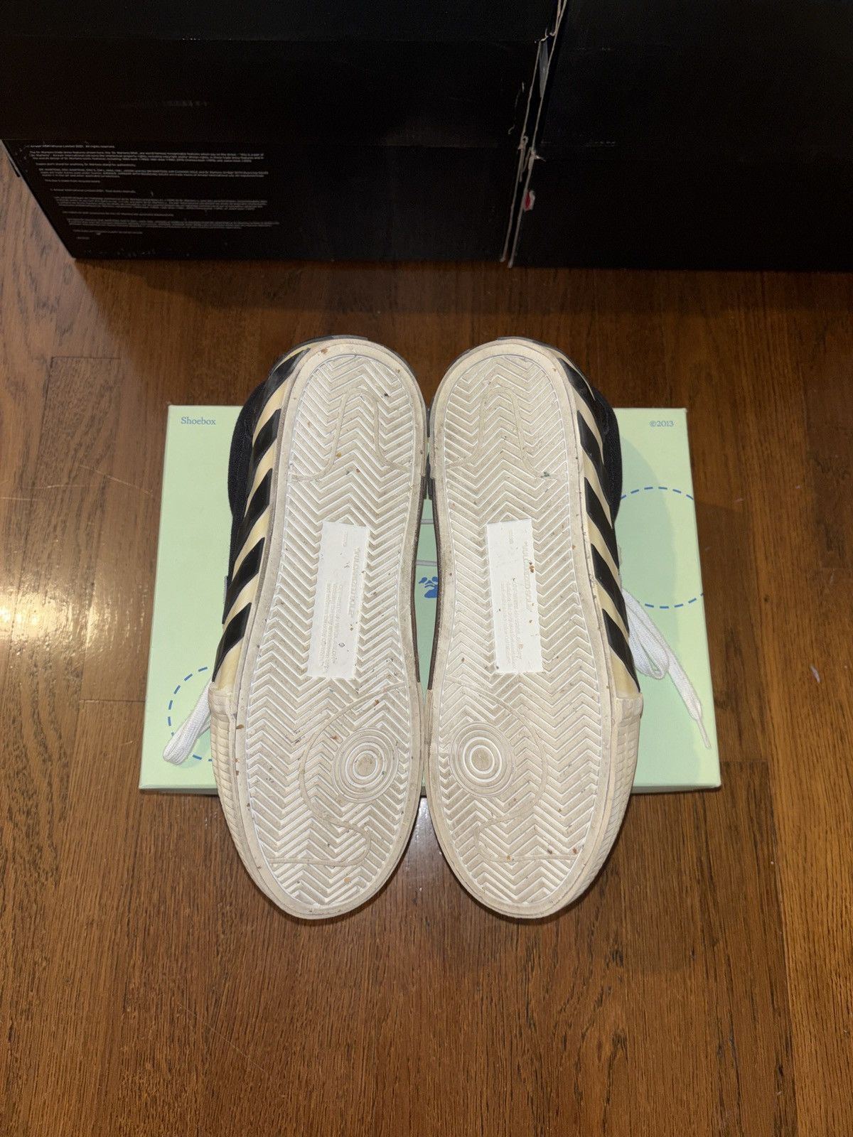 Off-White OFF-WHITE 'Canvas Low Vulcanized Sneakers' Size US 10 / IT 40 - 6 Thumbnail